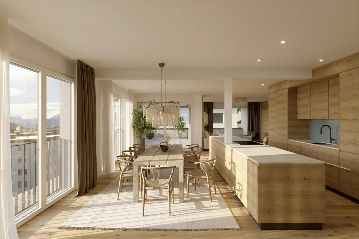 3 1/2 - ATTICO SECONDA CASA ABELIA, NUOVA COSTRUZIONE, N. 1B.31 - Foto 9 di 11