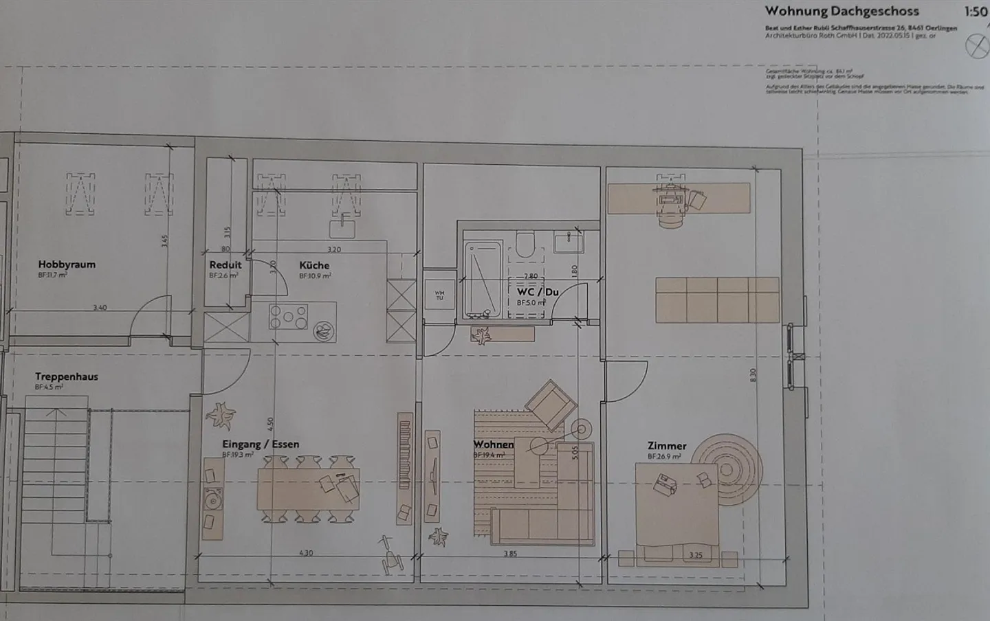 Appartamento mansardato affascinante in fattoria – moderno, tranquillo e luminoso - Foto 11 di 11