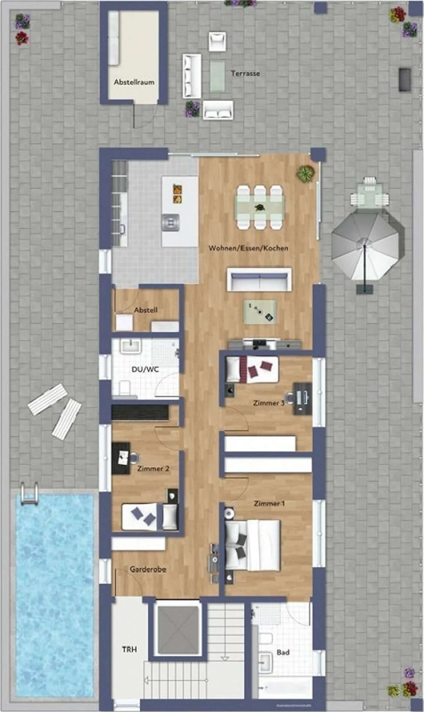 Appartamento attico da sogno di 4,5 stanze, Walzenhausen AR - Foto 15 di 15