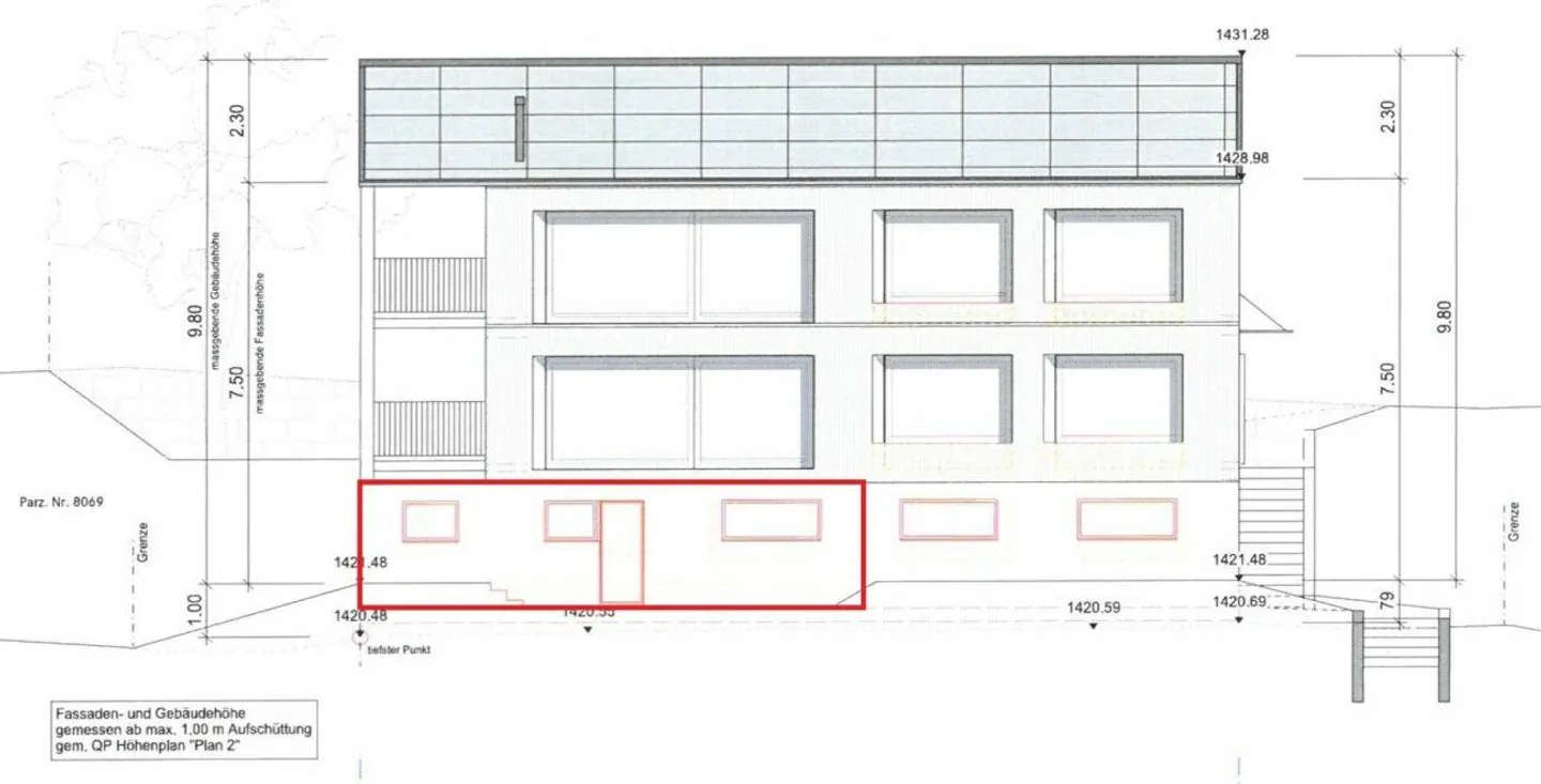 Modernes Studio mit Terrasse in Davos - Foto 9 von 9