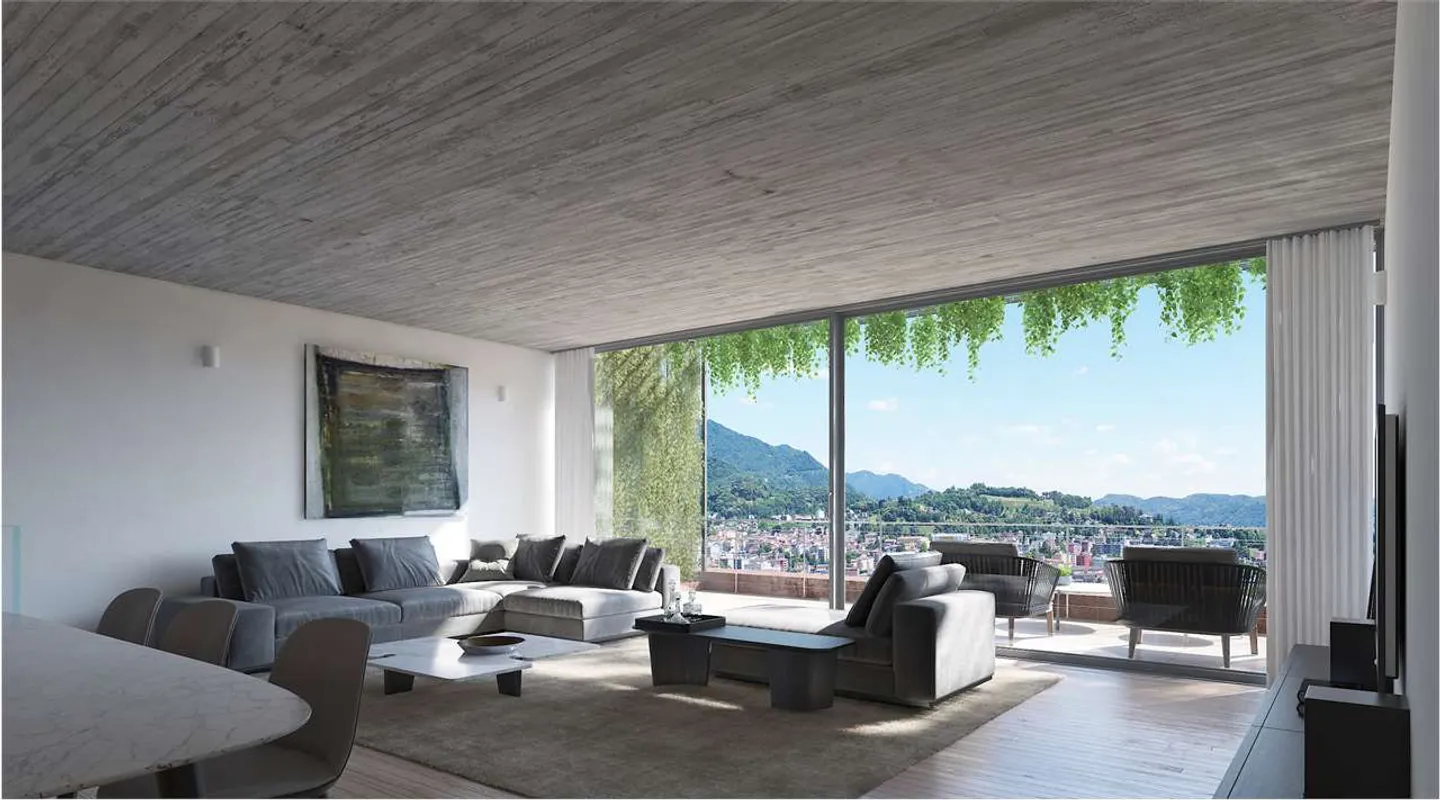 NEUE VILLA MIT GARTEN UND PANORAMATERRASSE - Foto 11 von 16
