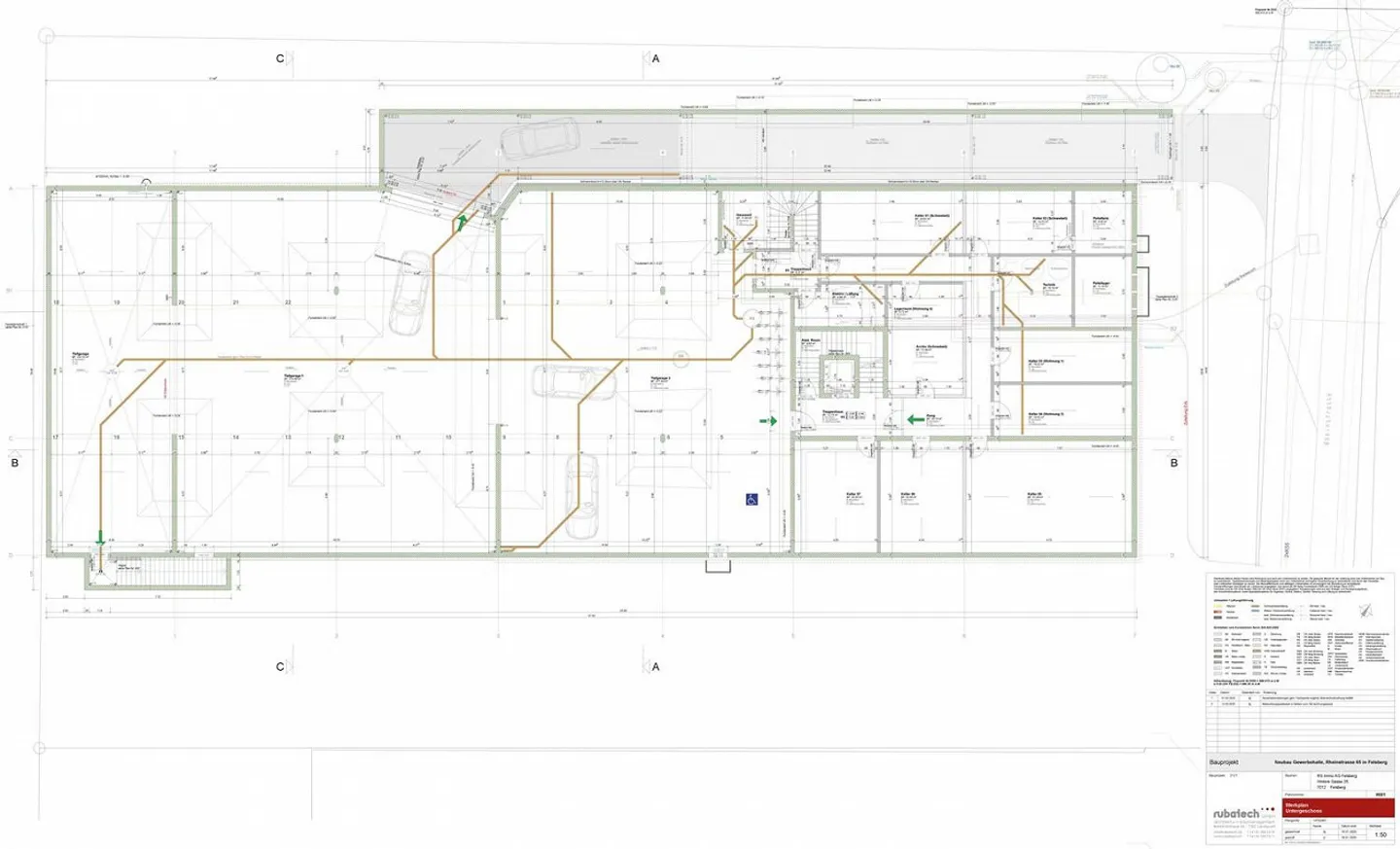 Motorhome and Caravan Parking Spaces in the Underground Garage - Photo 6 of 7
