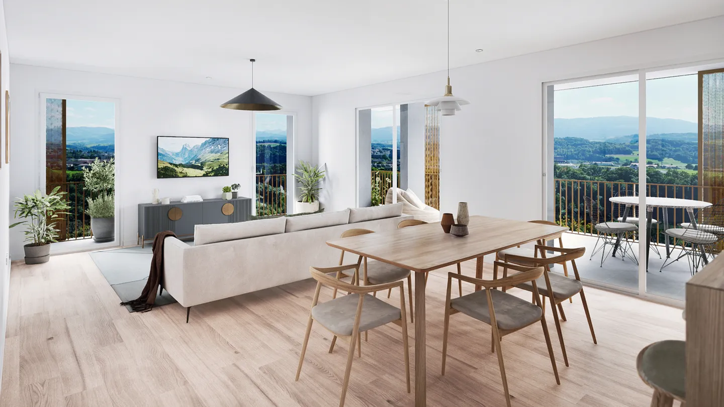 4,5-Zimmer-Wohnung - Foto 3 von 11