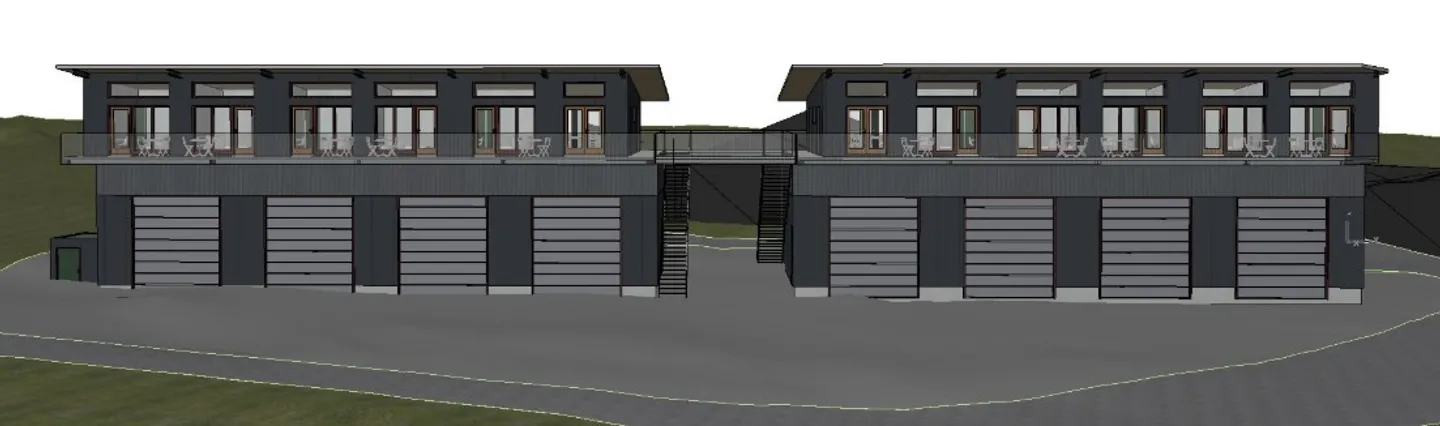 Capannoni commerciali (con ufficio) con posto auto in affitto a Leuk - Foto 1 di 6