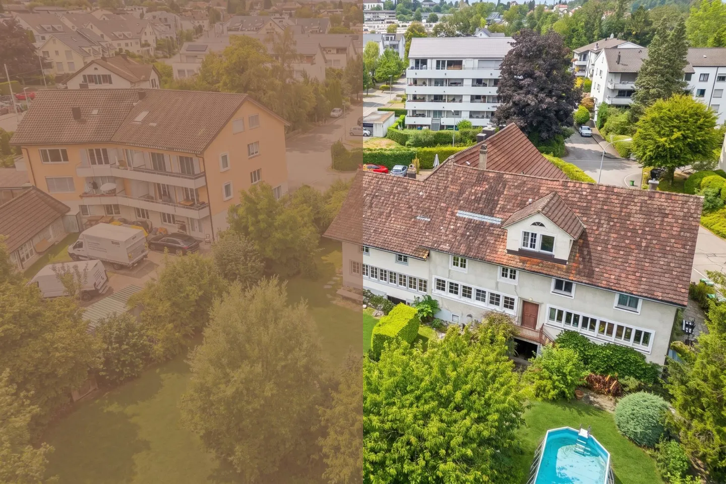 Charmantes 4-Zimmer-Reihenhaus (Flarz) mit grosszügigem Garten und Renovationspotential - Photo 1 sur 15