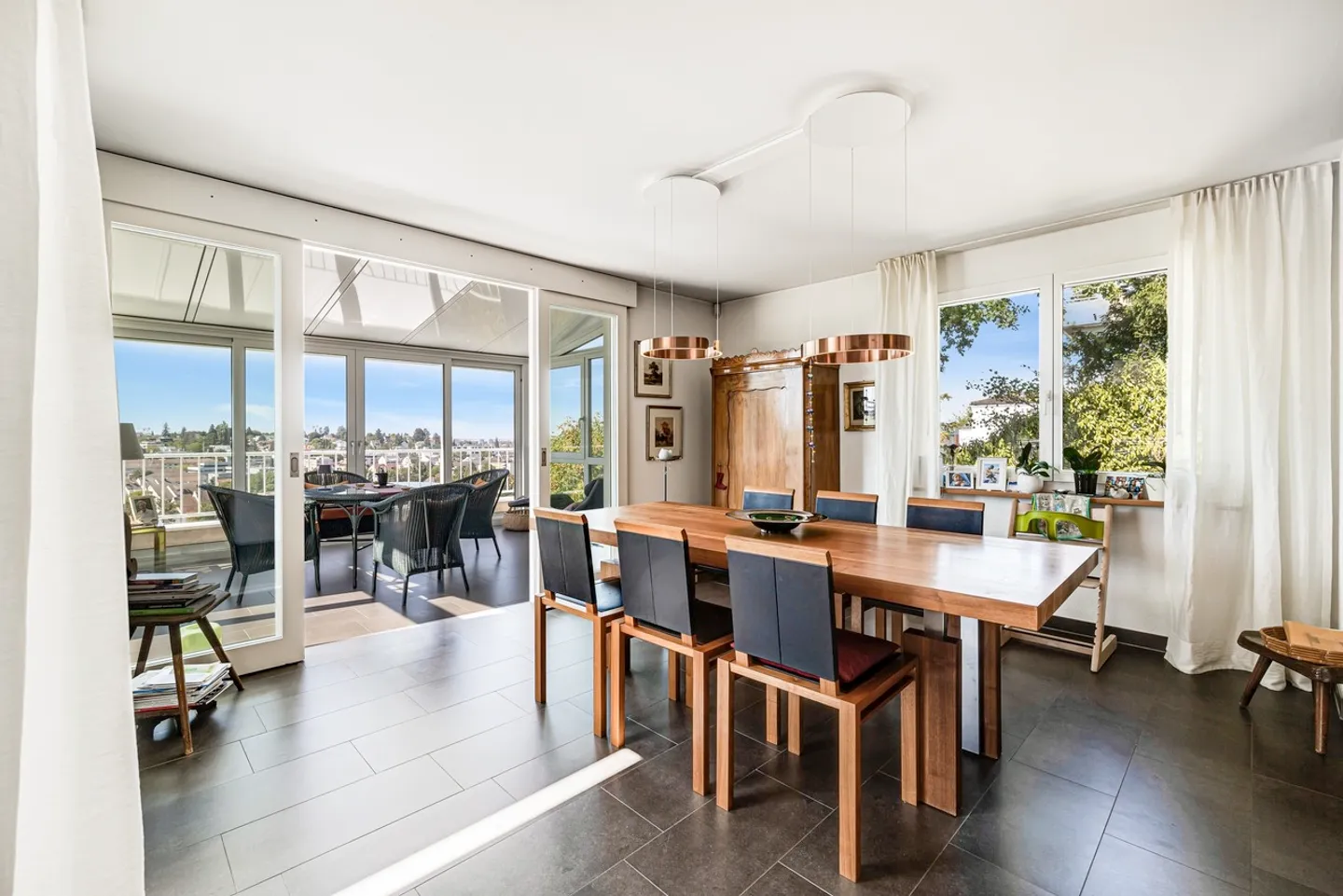Exklusive Terrassenwohnung mit Aussicht - Foto 7 von 18
