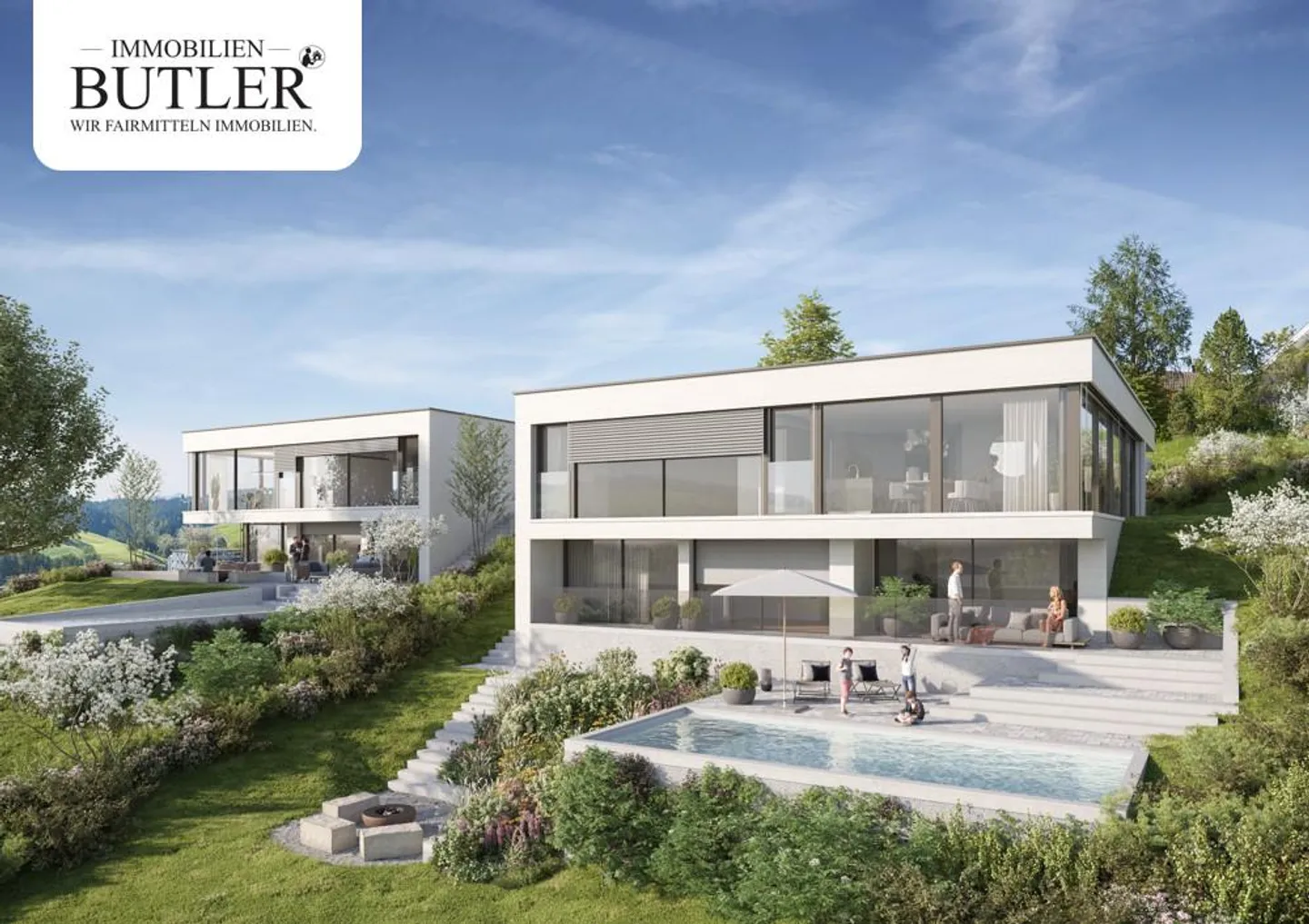 Luxuriöses Wohnen mit Panoramablick - Foto 1 von 9