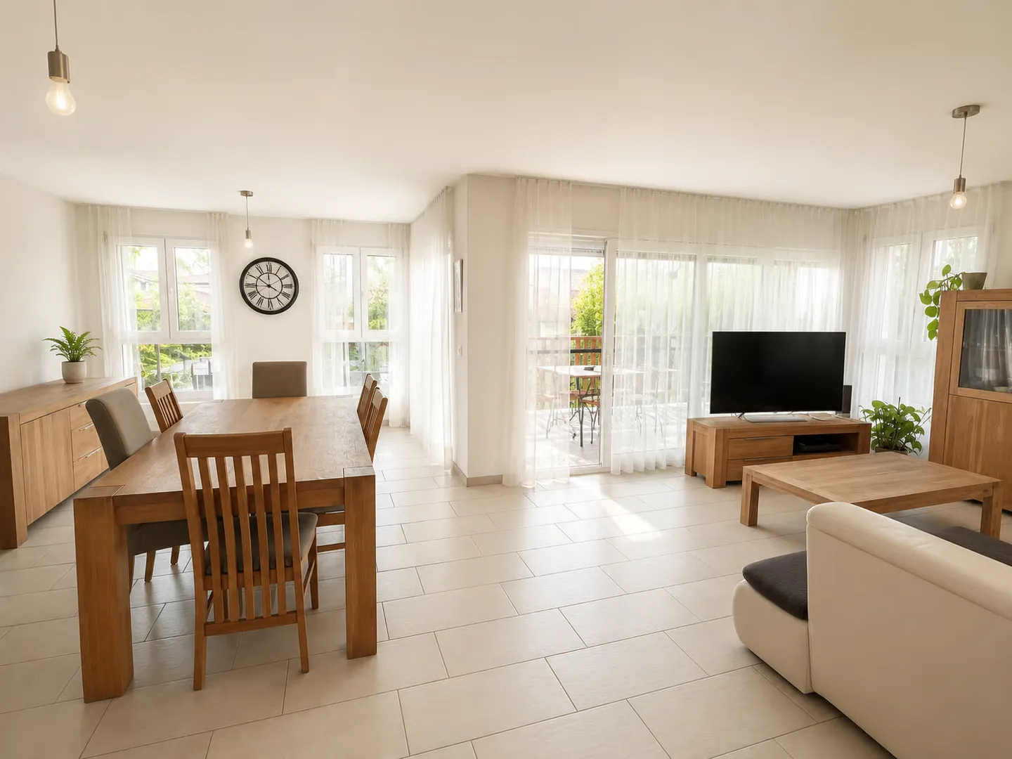 À vendre – Magnifique appartement PPE de 4.5 pièces avec 2 places de parc intérieures à Misery - Photo 1 of 8