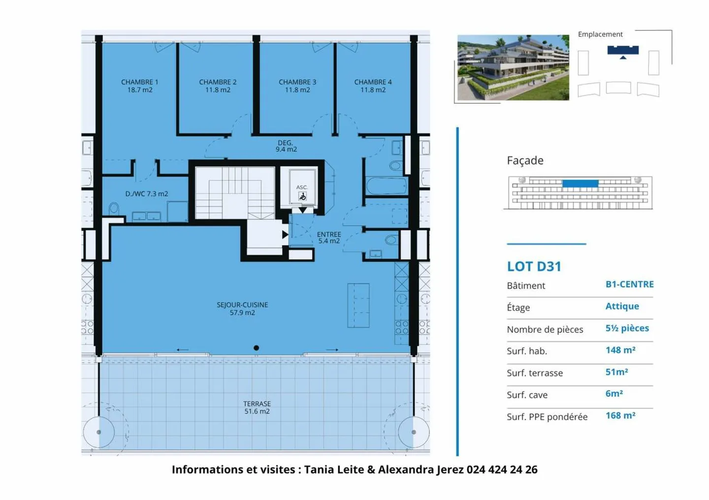 Nuova promozione: attico 5,5 locali con terrazza sul tetto - Foto 11 di 11