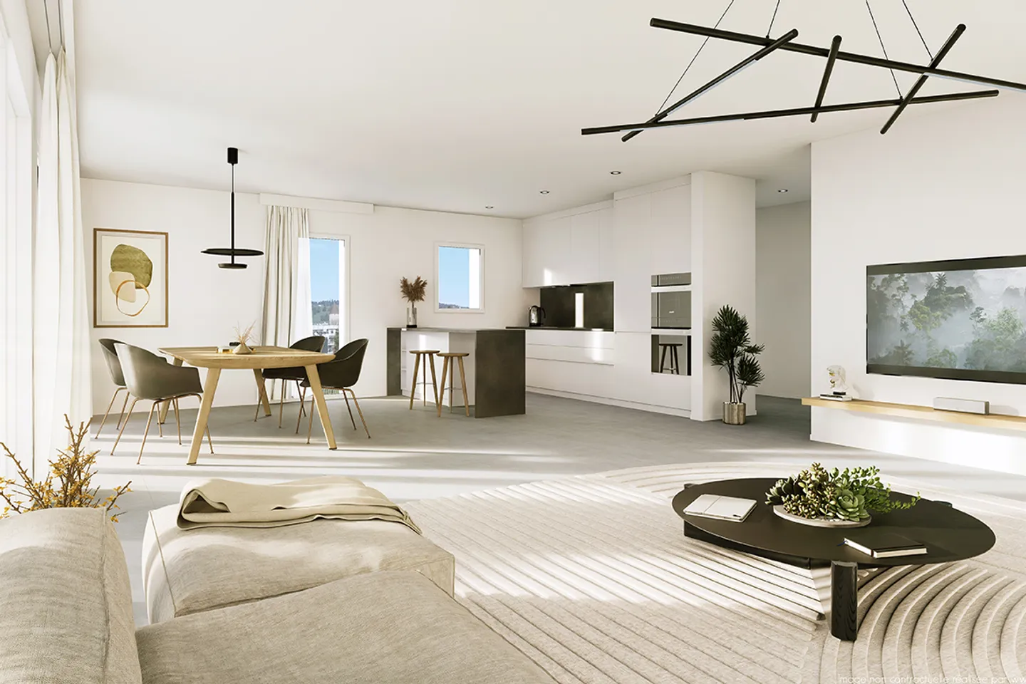 NEUES GEBÄUDE "LES LILAS 8" LETZTE WOHNUNG VERFÜGBAR! - Foto 4 von 4