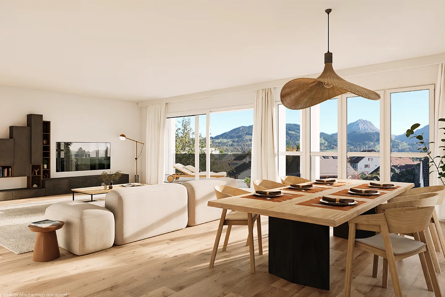 NEUES GEBÄUDE "LES LILAS 8" LETZTE WOHNUNG VERFÜGBAR! - Foto 3 von 4