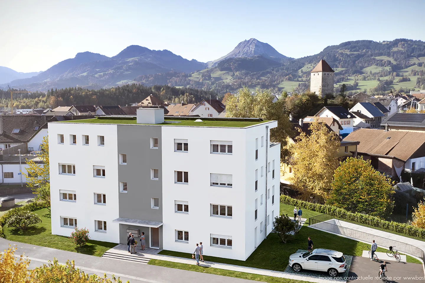 NEUES GEBÄUDE "LES LILAS 8" LETZTE WOHNUNG VERFÜGBAR! - Foto 2 von 4