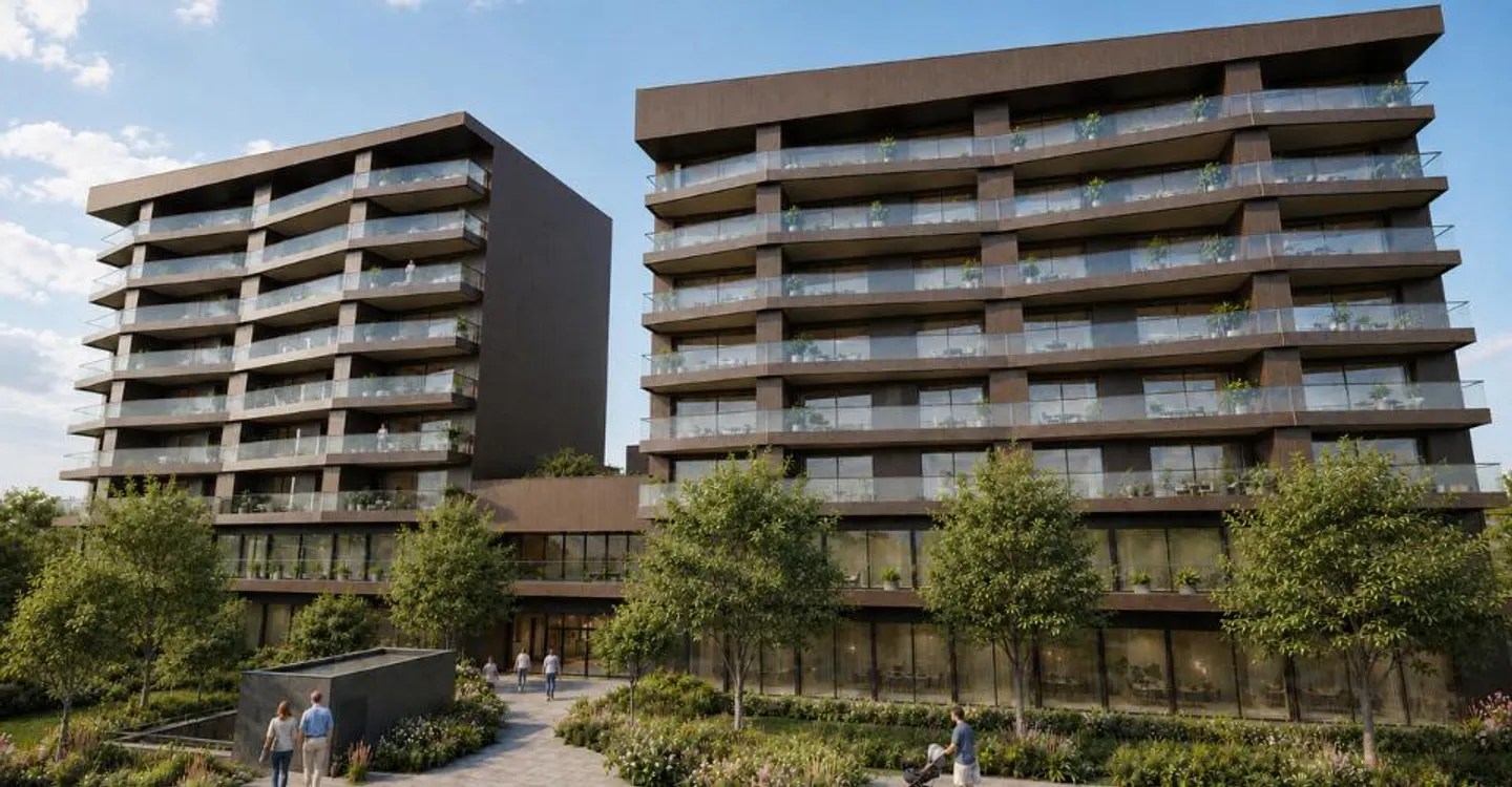 3,5-Zimmer-Wohnung - Ecoquartier des Echervettes - Foto 2 von 12