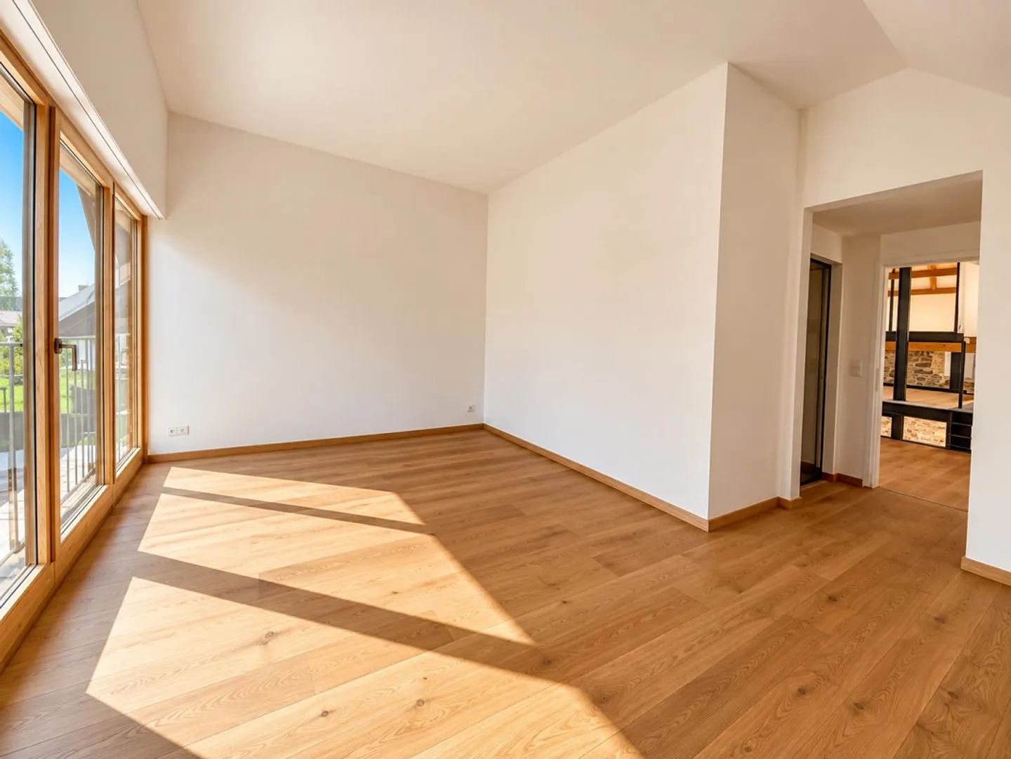 Unique Living with Loft Character – 4-Room Apartment in Galmiz - Photo 3 of 9