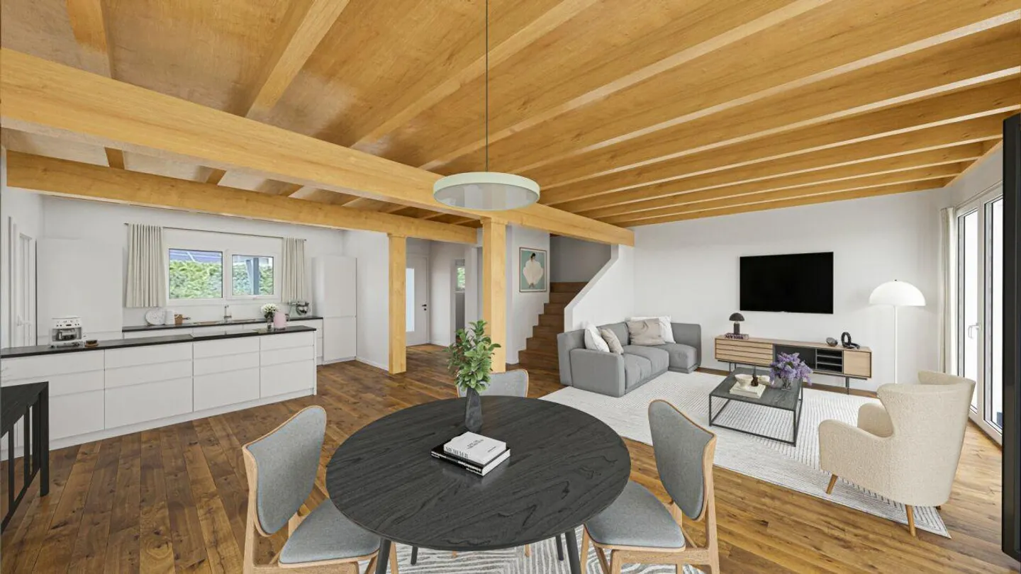 Maison Double - Nouvelle Construction en Bois Moderne - Photo 3 sur 11