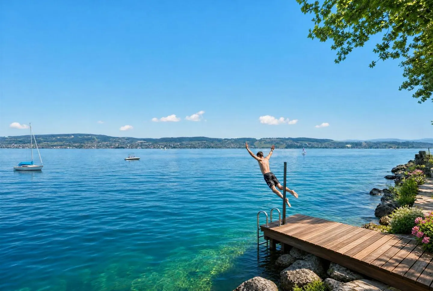 Moderne Wohnung am See - Foto 3 von 4