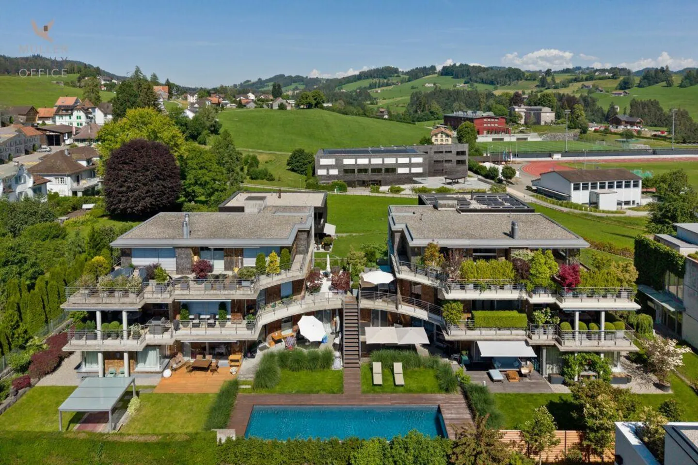 Esclusivo appartamento attico duplex di 5 1/2 locali con vista sull'Alpstein e piscina esterna in comproprietà - Foto 4 di 15