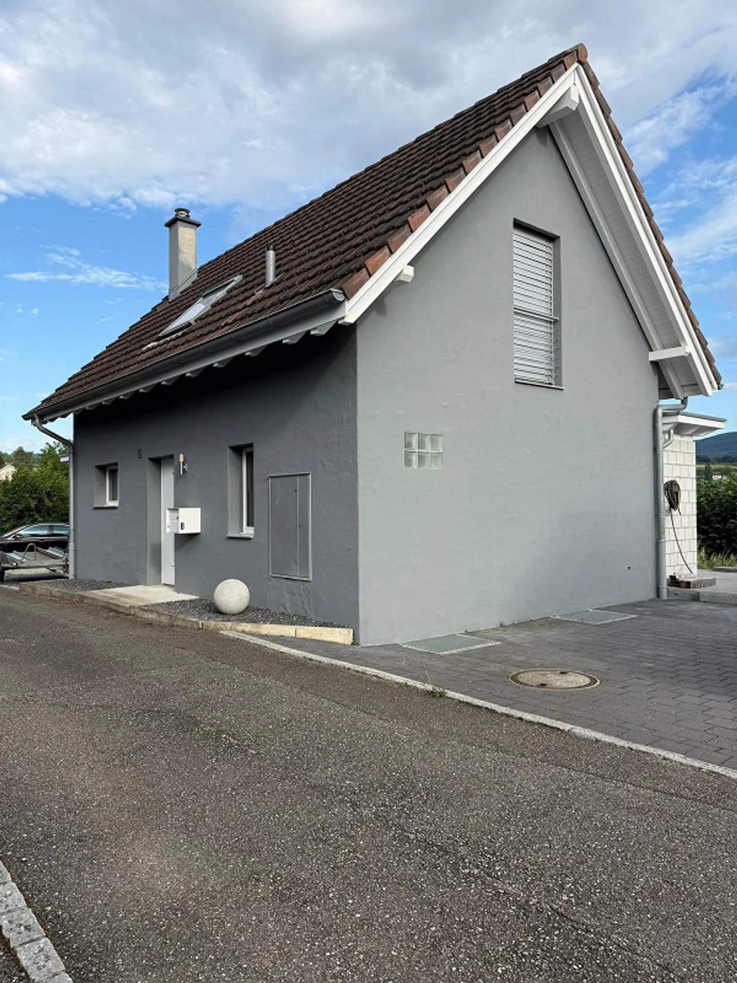 Beautiful single-family house in a top location with a panoramic view in Brislach - Photo 18 of 19