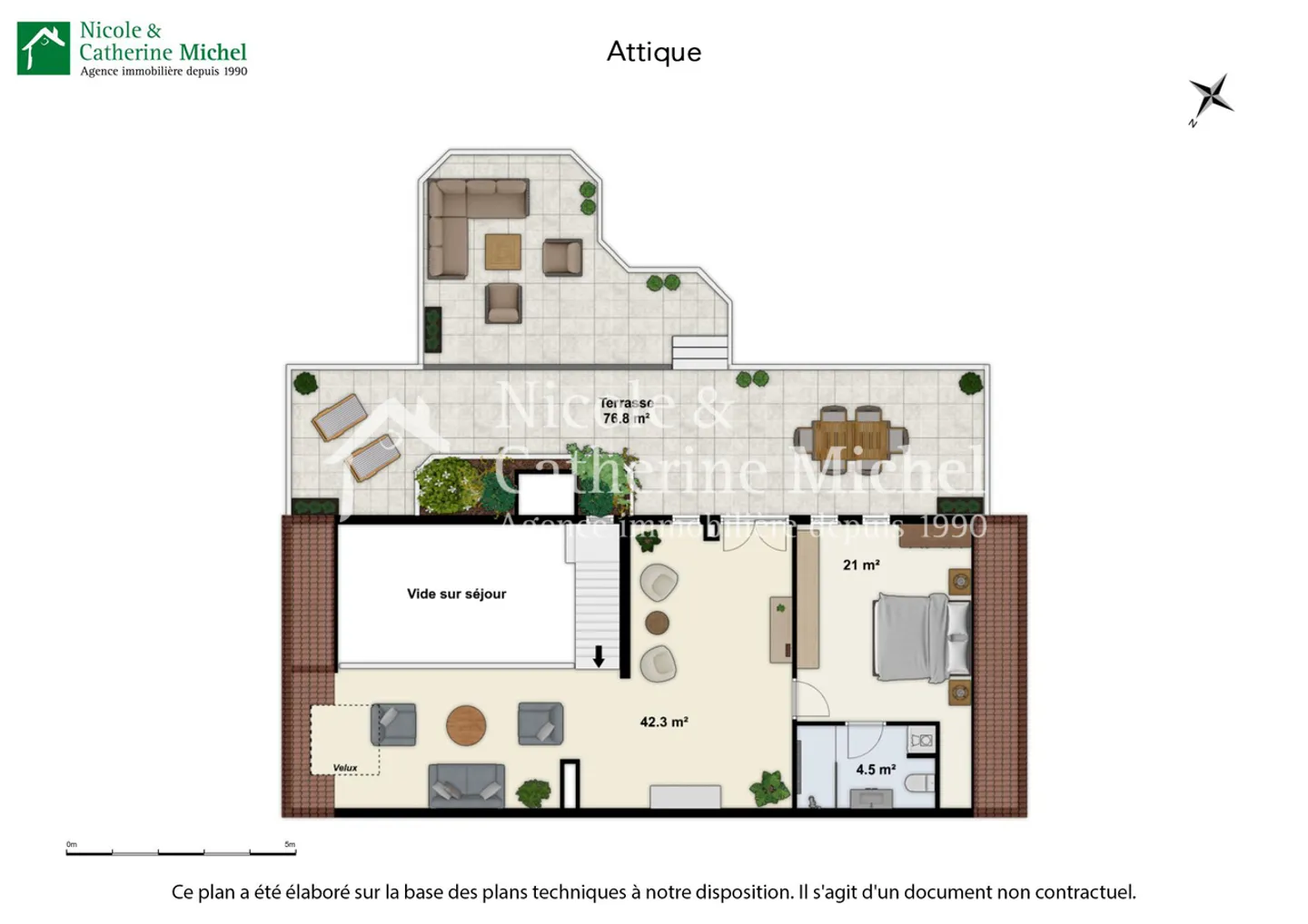 Penthouse 6,5 Zimmer - Foto 13 von 13
