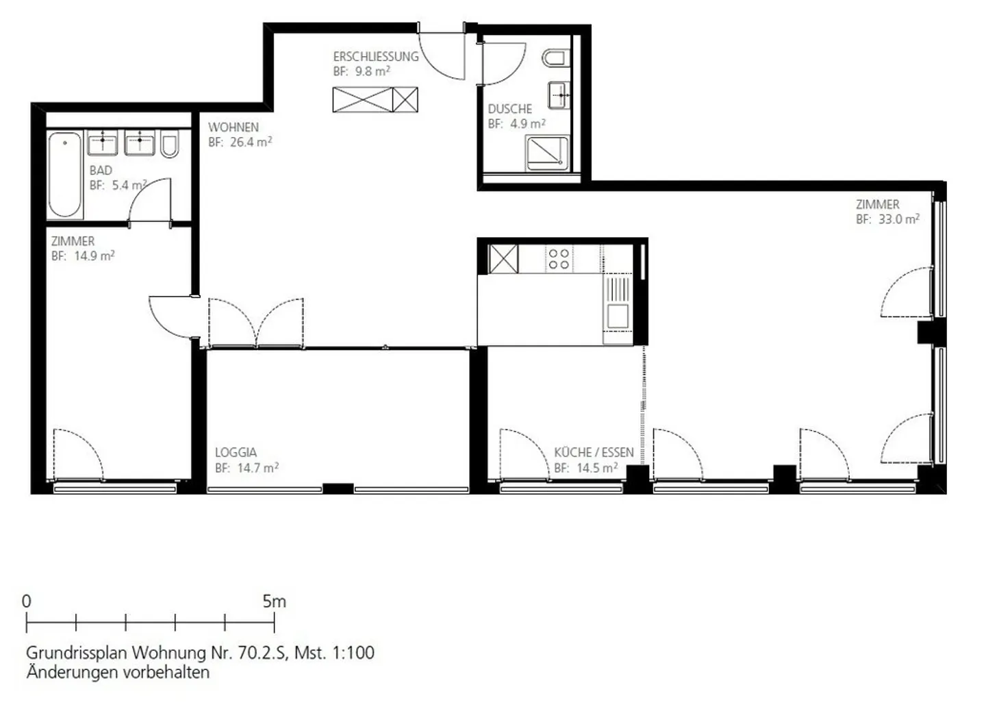 Spacious 3.5-Room Apartment - Photo 9 of 9