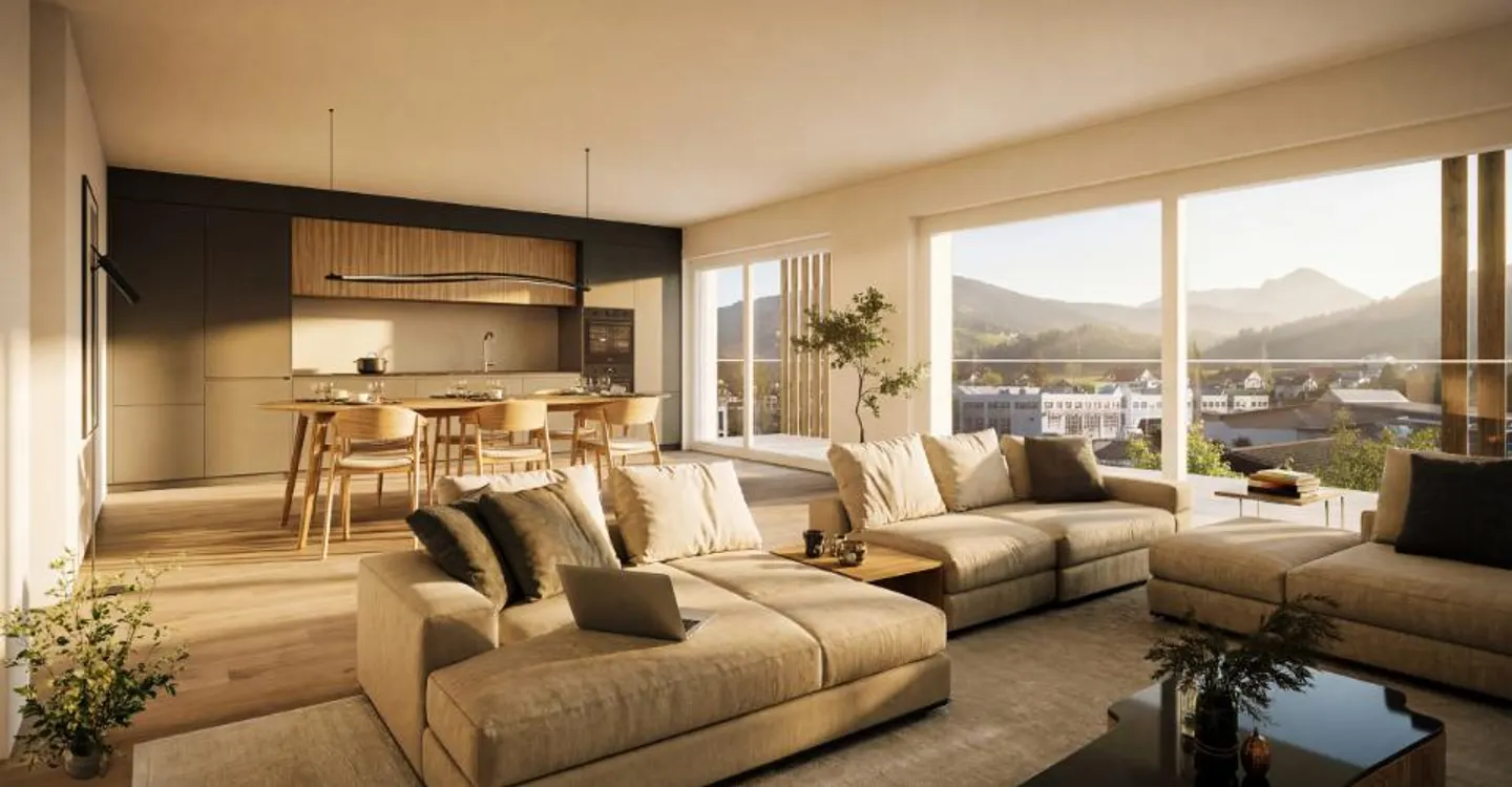 Ampio appartamento di 3,5 locali con un bel balcone. - Foto 1 di 9