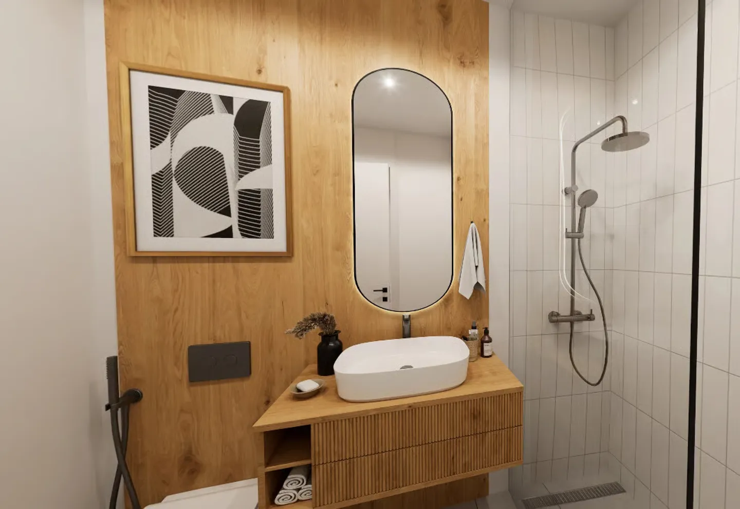 Neubau-Traum: Helle 4.5 ZWG im 1.OG mit Balkon & Lift - Photo 9 of 13