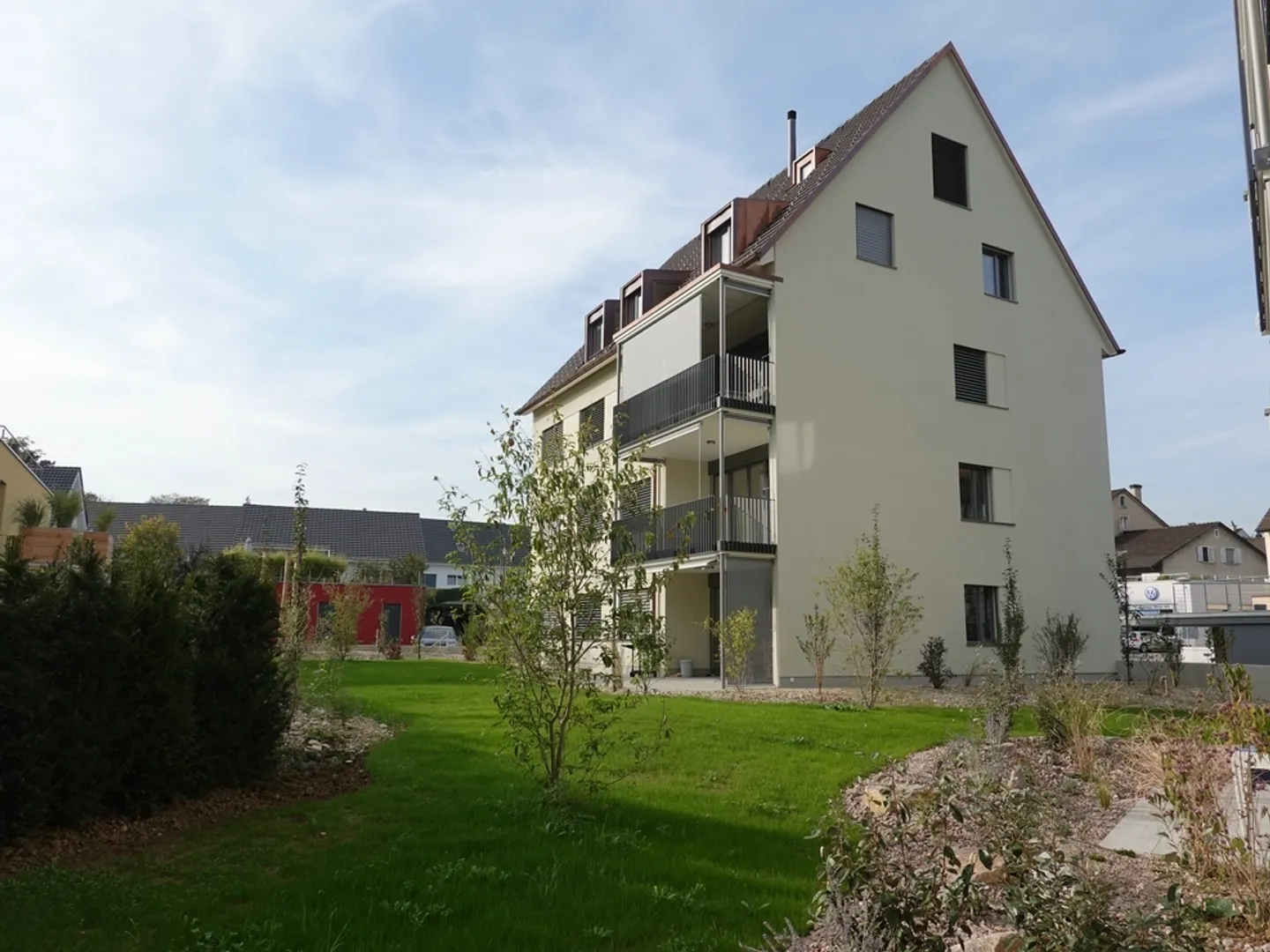 4-Z.-Maisonnette-Whg. mit gedeckter Terrassse und Schwedenofen - Photo 2 sur 8
