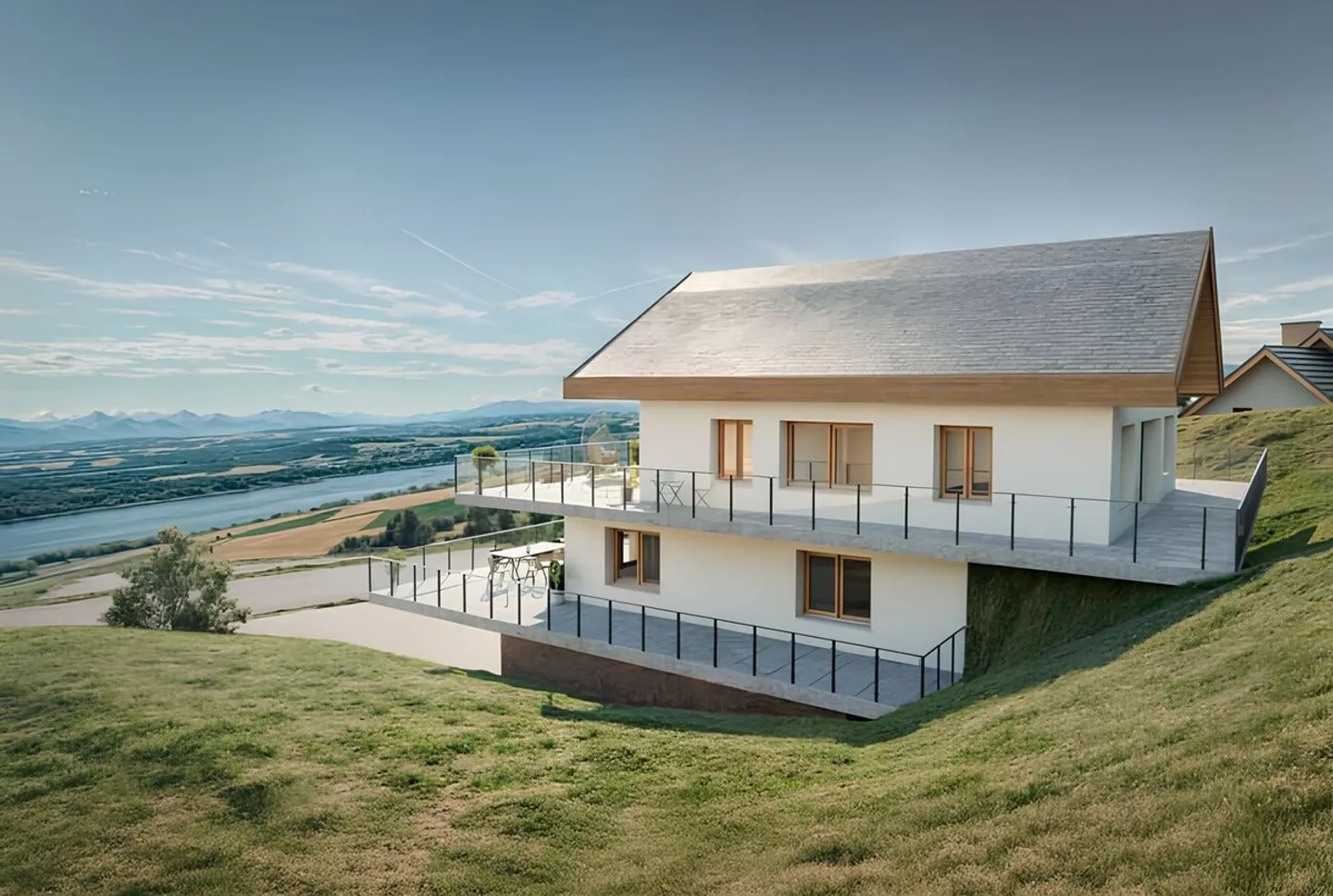 Lot 1: Magnifica villa con terrazza - vista sul lago di Neuchâtel - Foto 2 di 4