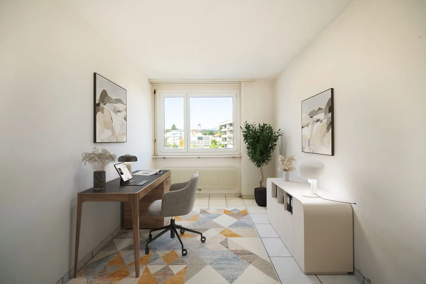Zentral wohnen, individuell gestalten - 5.5-Zimmer-Wohnung mit Potenzial in Biberist - Foto 10 von 18