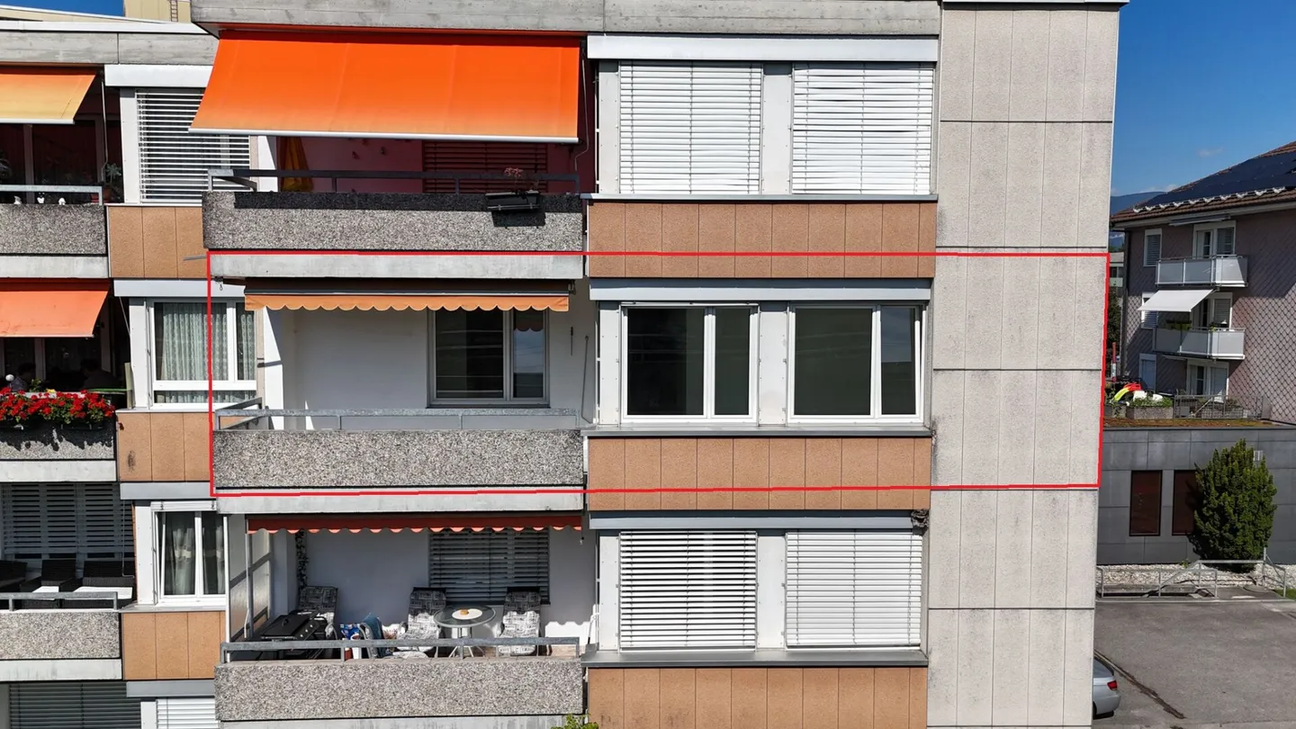Zentral wohnen, individuell gestalten - 5.5-Zimmer-Wohnung mit Potenzial in Biberist - Foto 16 von 18