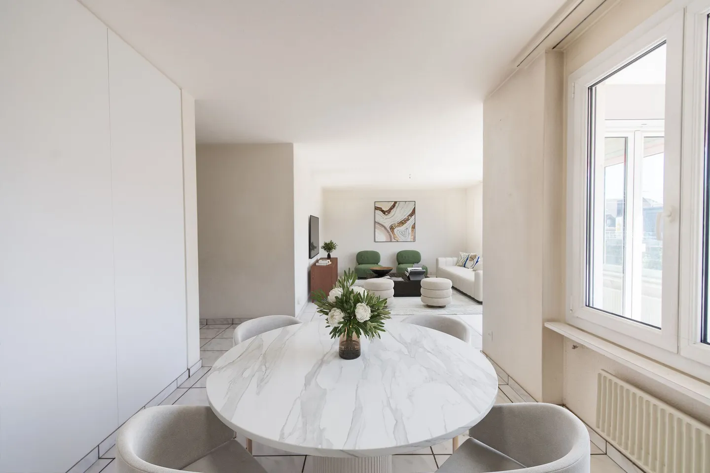 Zentral wohnen, individuell gestalten - 5.5-Zimmer-Wohnung mit Potenzial in Biberist - Foto 3 von 18