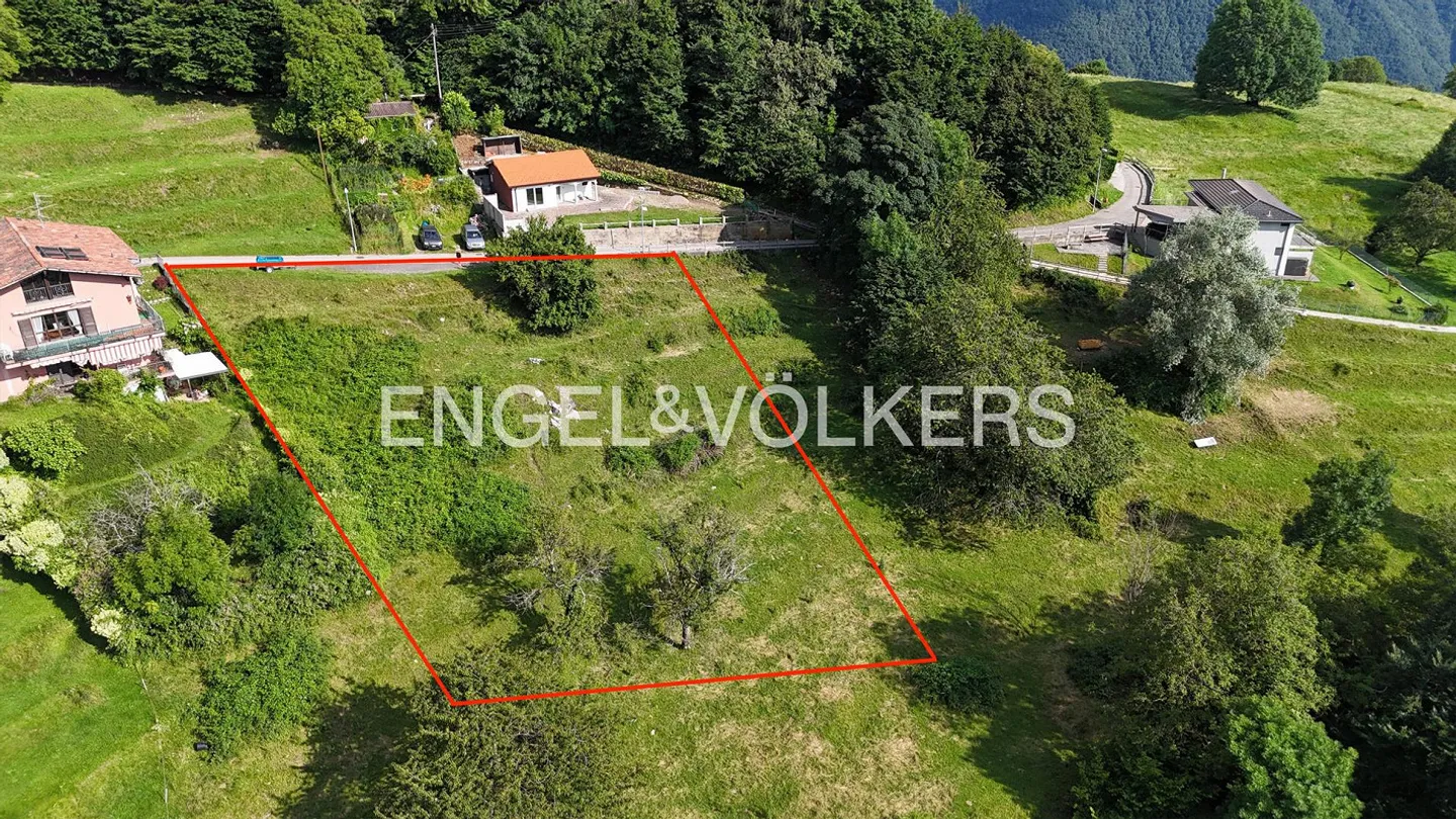 Bellissimo terreno disponibile nella parte alta del Monte Brè / Sch... - Foto 3 di 3