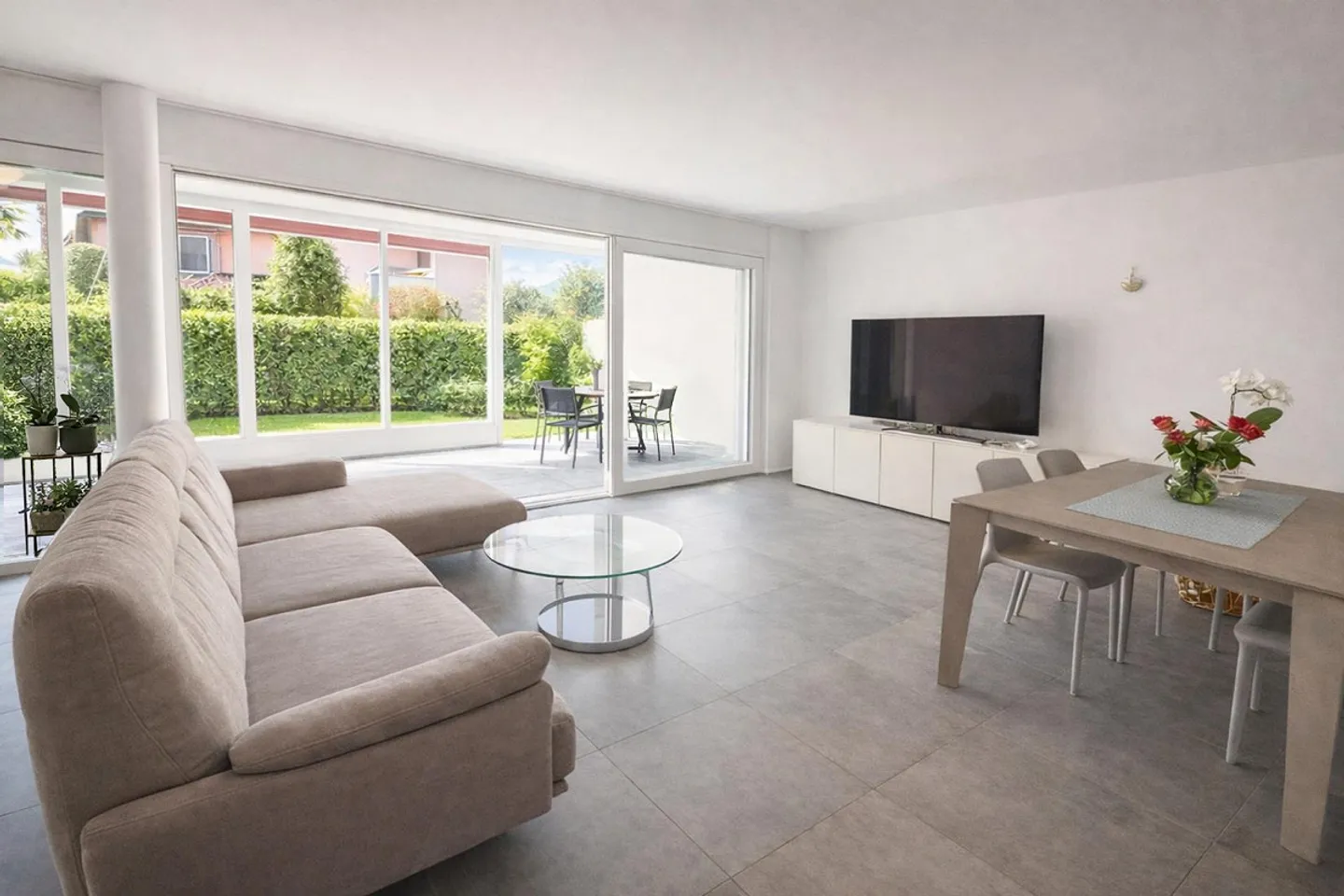 Elegantes Apartment mit Garten - Foto 7 von 24