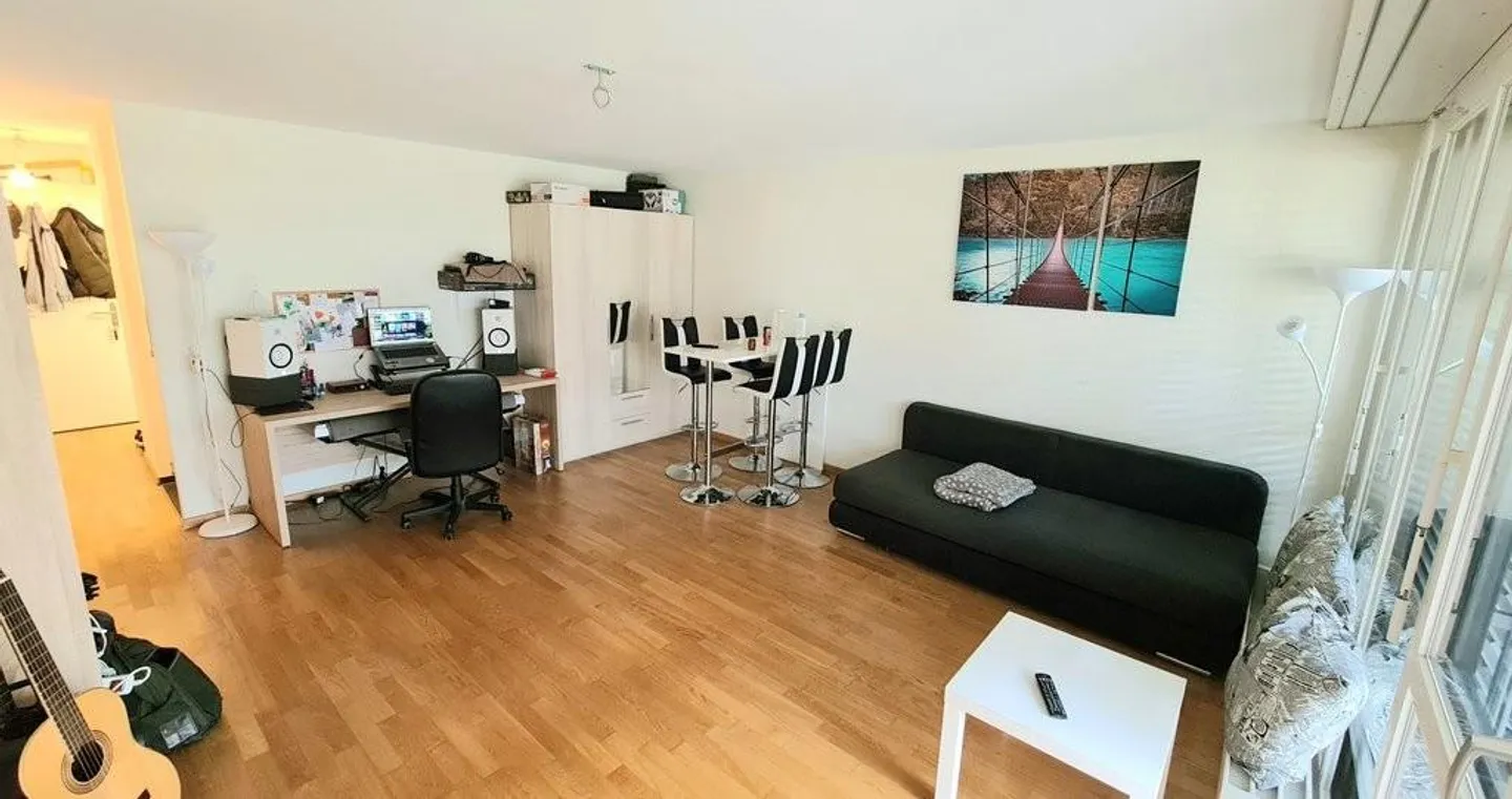 Klein aber Fein - 1 Zimmer-Wohnung mit Sitzplatz nähe Marzili - Foto 2 di 7