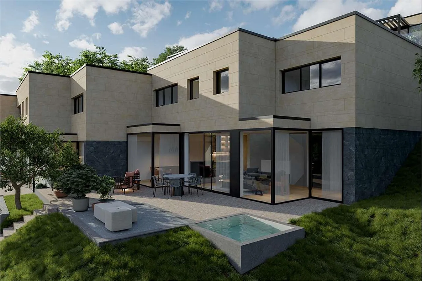 Villa moderna con vista panoramica a Collina d'Oro - Foto 4 di 13