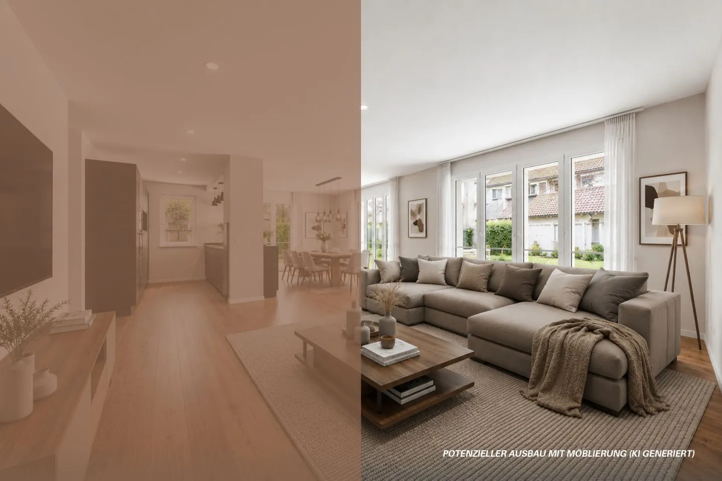Geräumige Erdgeschosswohnung - Foto 1 von 16