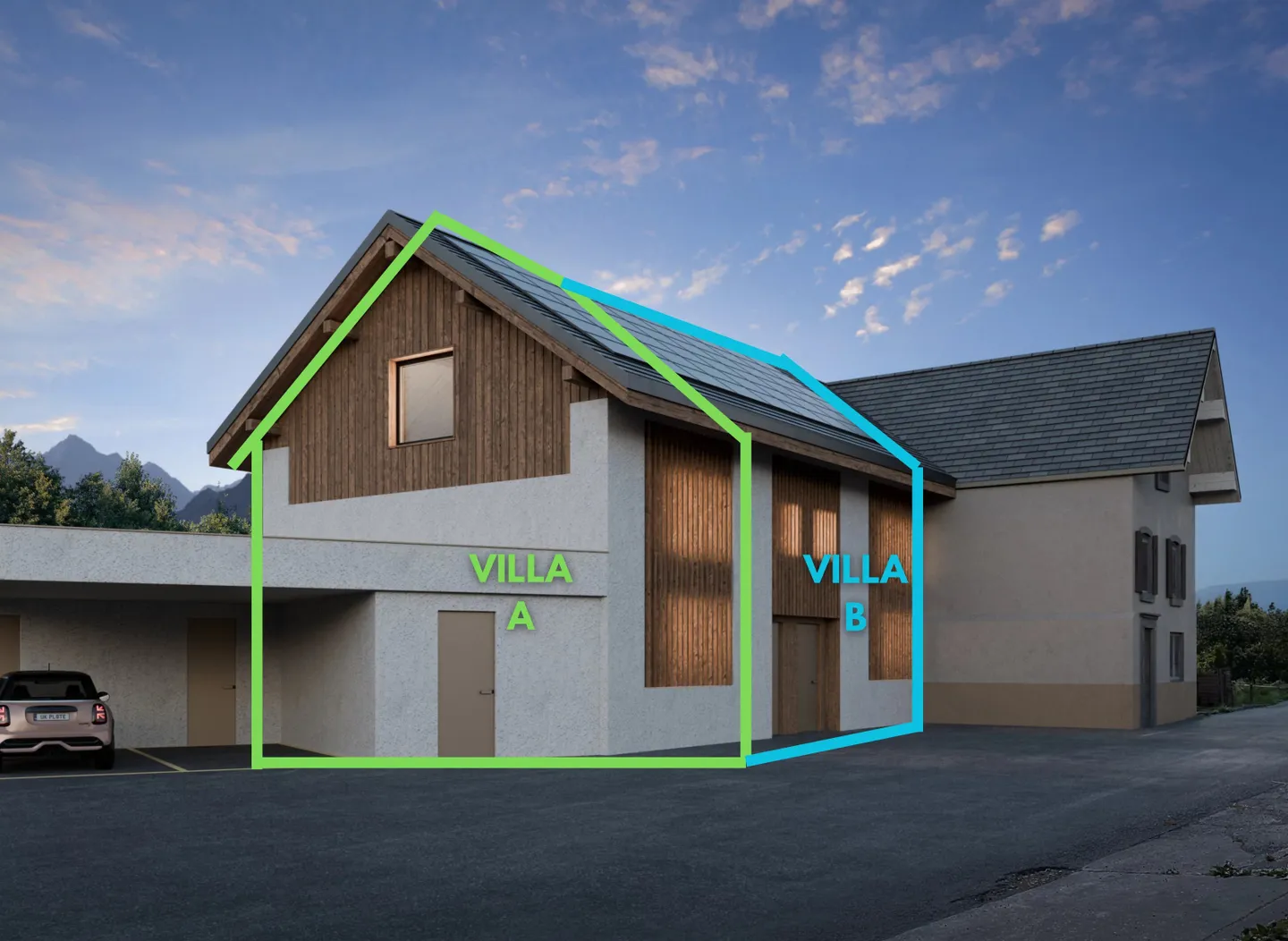 Charmante renovierte Reihenhäuser - Foto 7 von 7