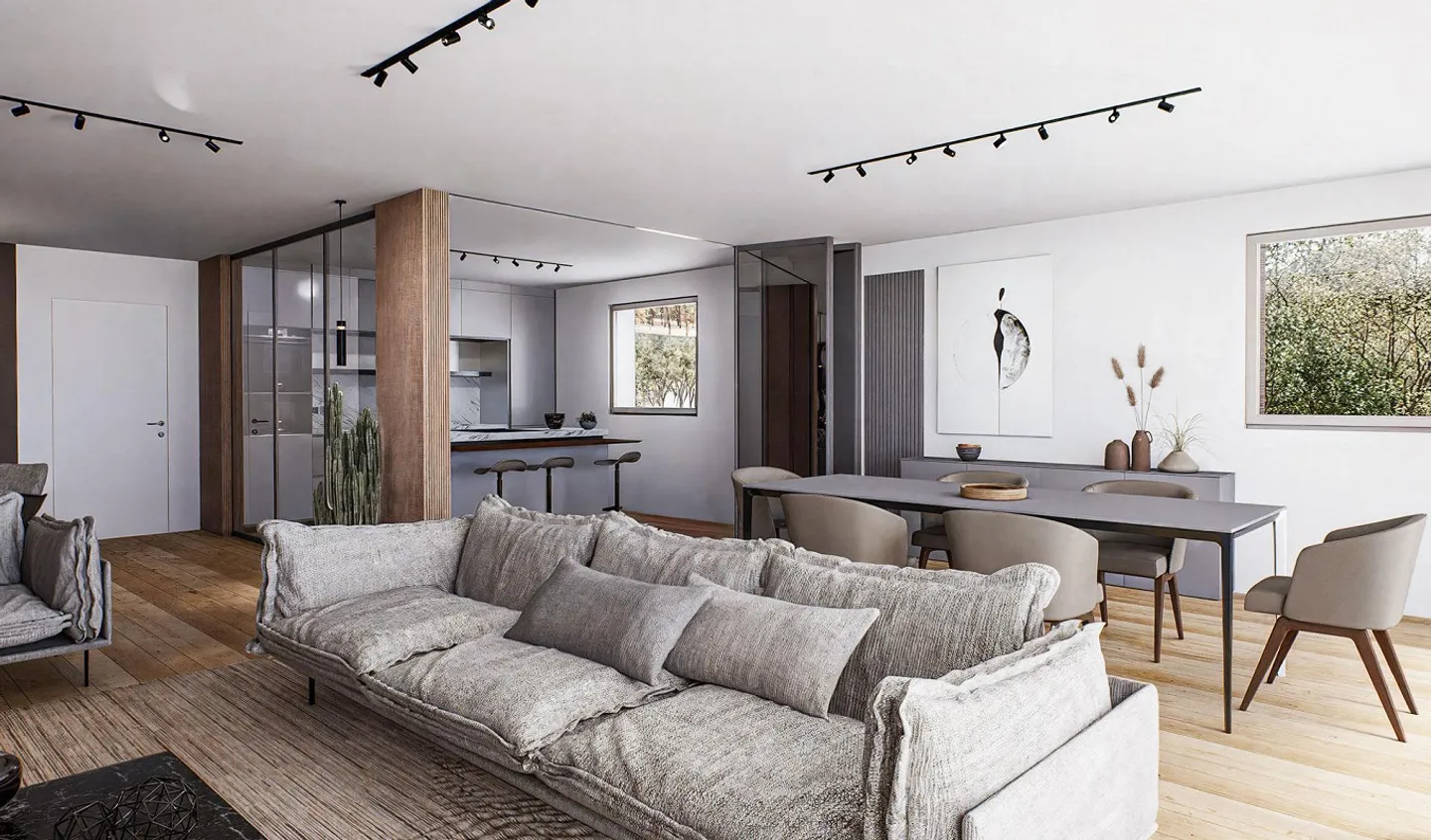 Appartement lumineux avec jardin et vue sur le lac à vendre à Cap - Photo 1 sur 8