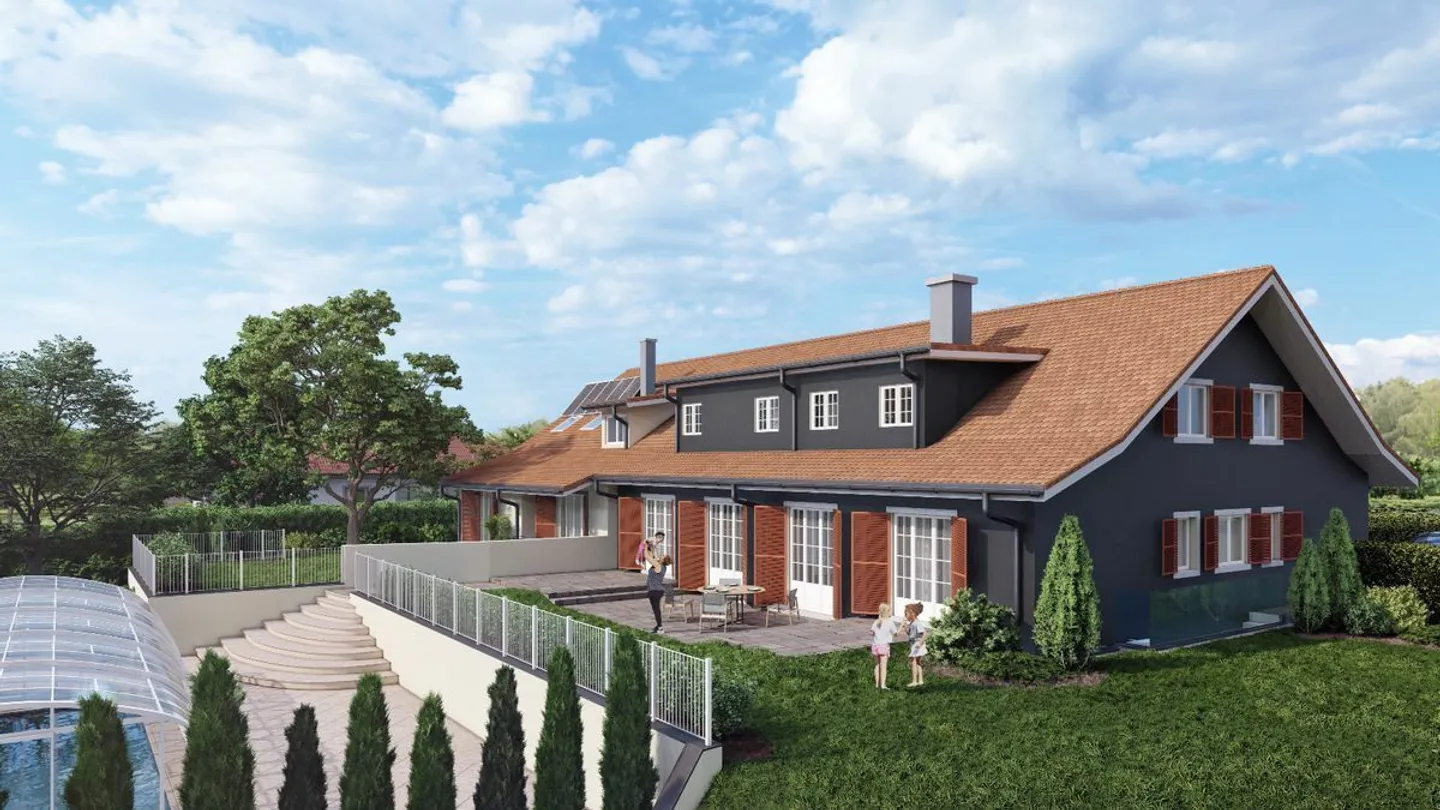 BEAUTIFUL RENOVATED RESIDENCE WITH POOL OVERLOOKING THE LAKE - BOREX - Photo 2 of 11