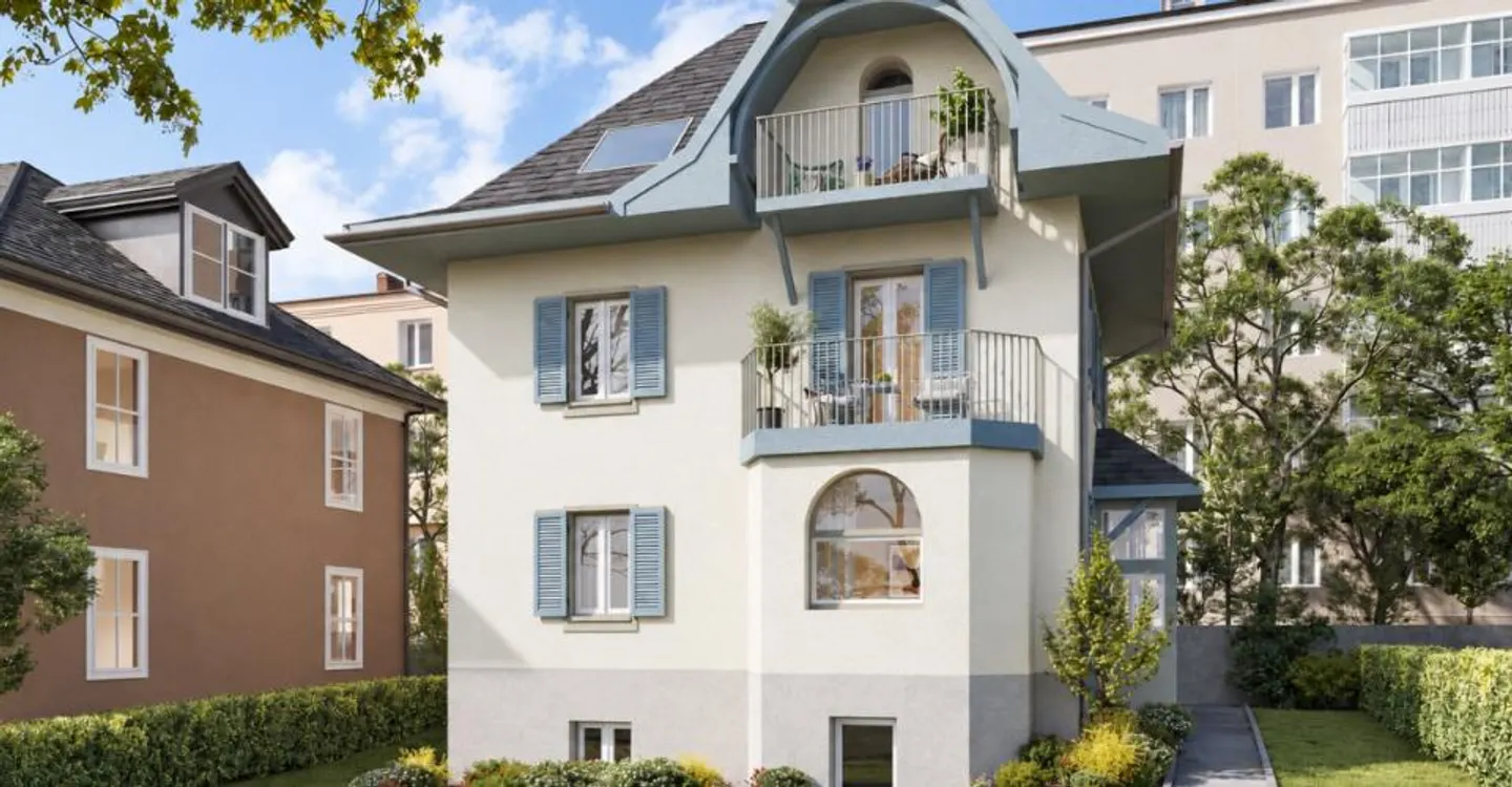 Charaktervolle Villa in Lausanne - Foto 11 von 12
