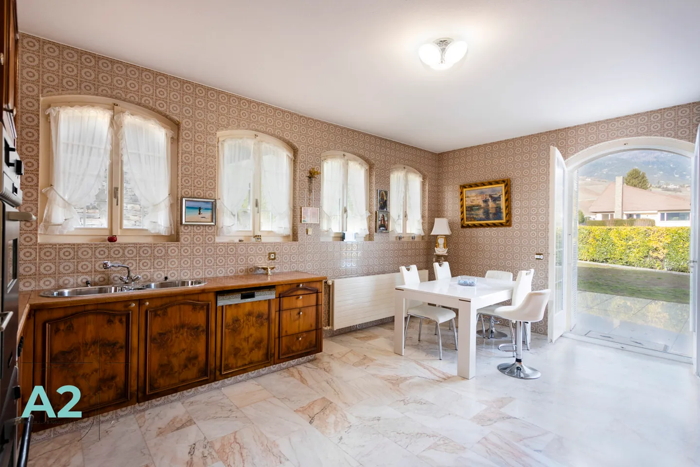 Ausnahmevilla in den Höhen von Sierre - Foto 10 von 13