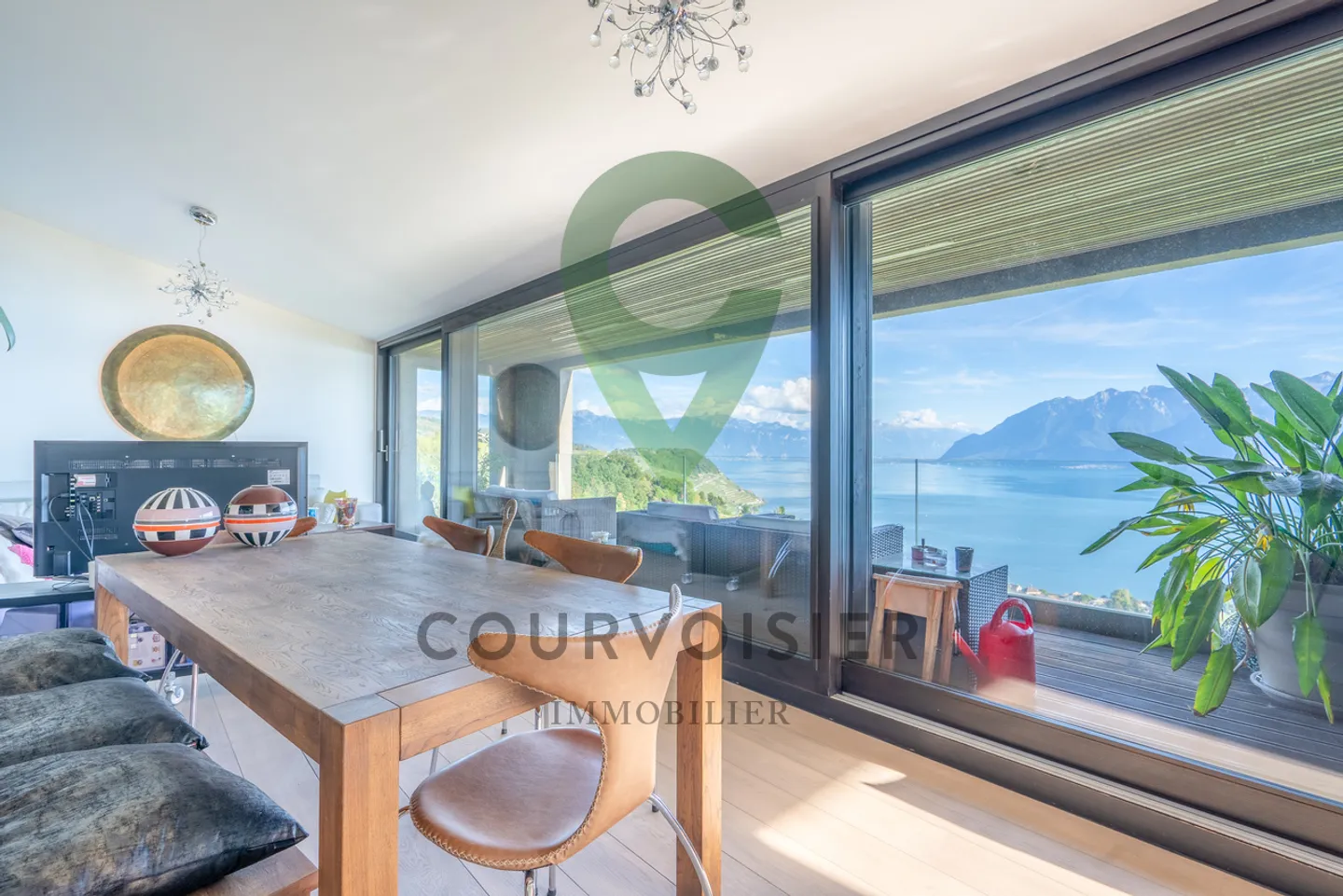 Der See in Ihrem Wohnzimmer! Magnifikes Duplex im Herzen von Lavaux! - Foto 8 von 10