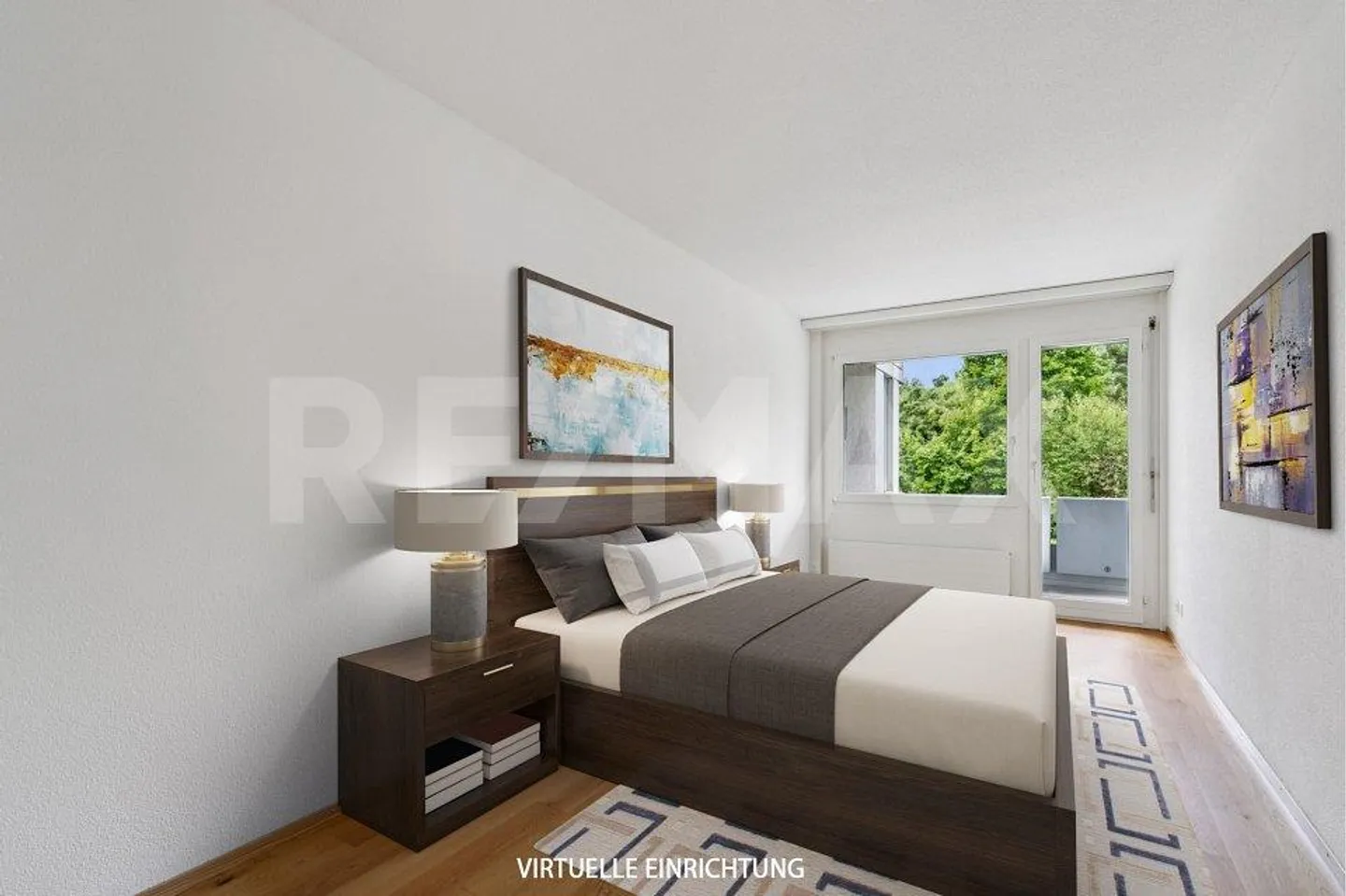 Spacious 3½-room apartment with balcony and view into the greenery - Photo 6 of 13