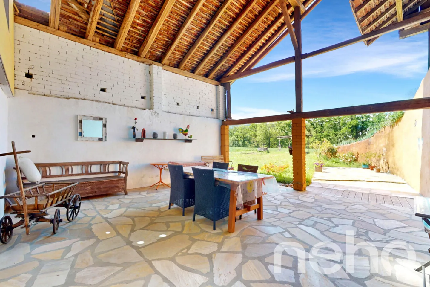 Magnifica fattoria ristrutturata con laboratorio artigianale nel cuore della Broye - Foto 5 di 13