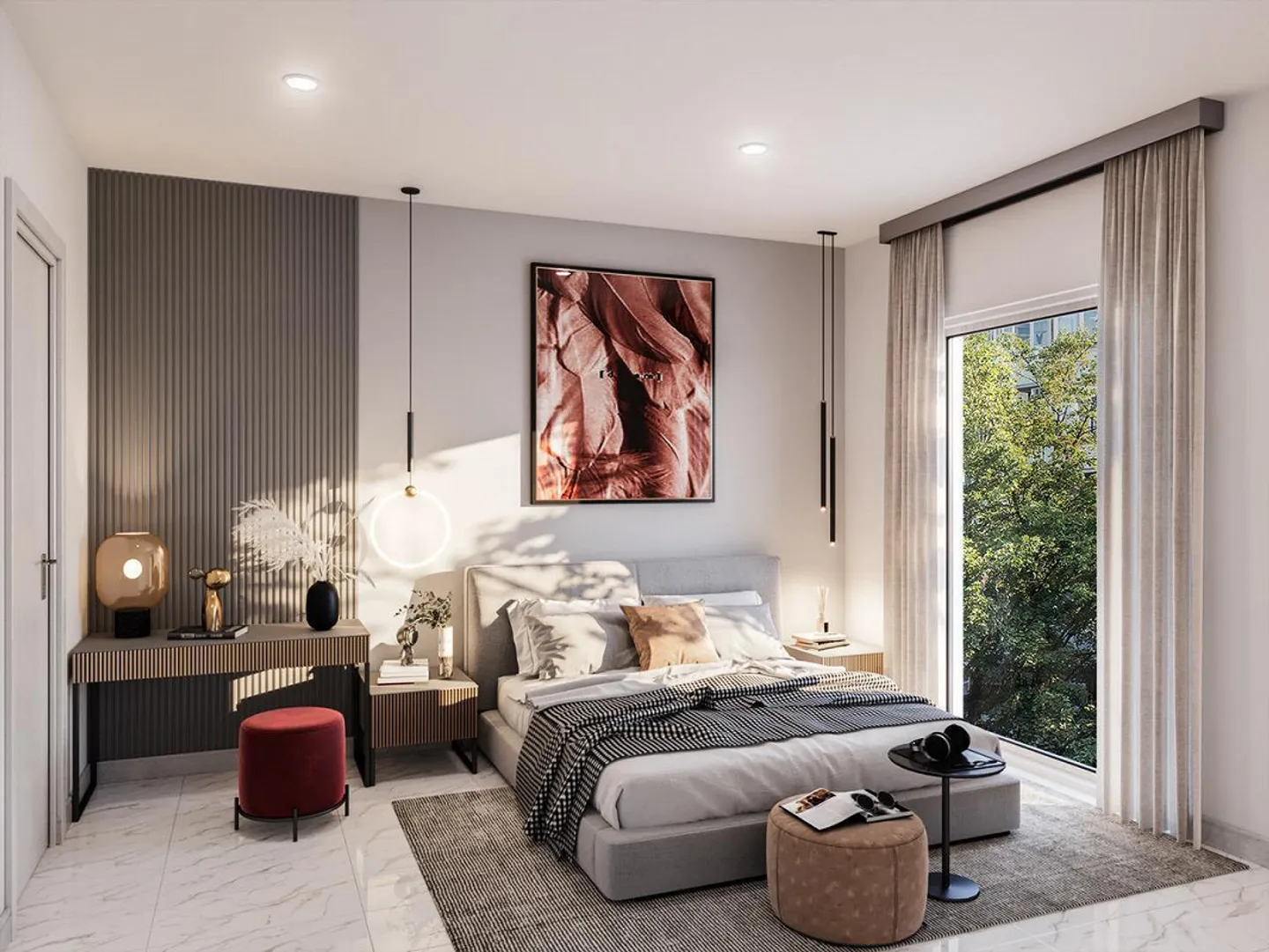 4,5 Zimmer mit privatem Garten in Agno - Foto 3 von 8