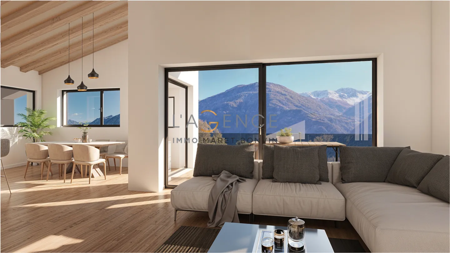 I Vigneti di l'Arche - 4.5 stanze in un edificio di 4 appartamenti - Foto 6 di 7