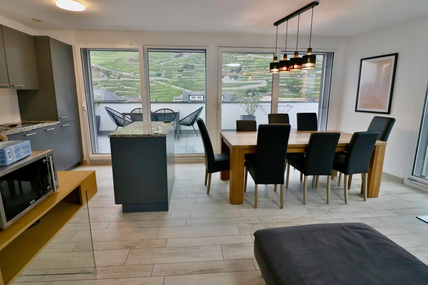 Superbo attico di 4,5 stanze nel centro del villaggio - Foto 8 di 26