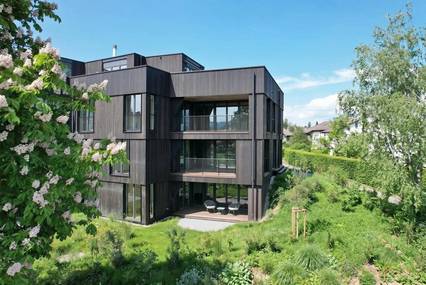 Einzigartige Gartenwohnung in Oberwil - Foto 6 von 10