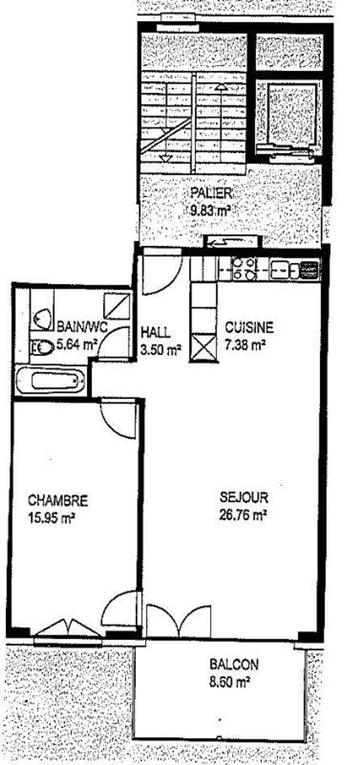 Modernes 2.5-Zimmer-Apartment - Foto 5 von 6