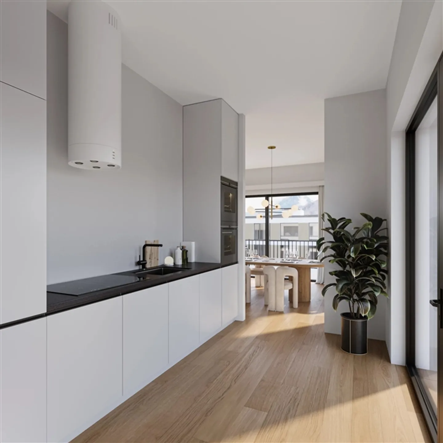 Appartement lumineux de 2,5 pièces à Monthey - Photo 5 sur 14